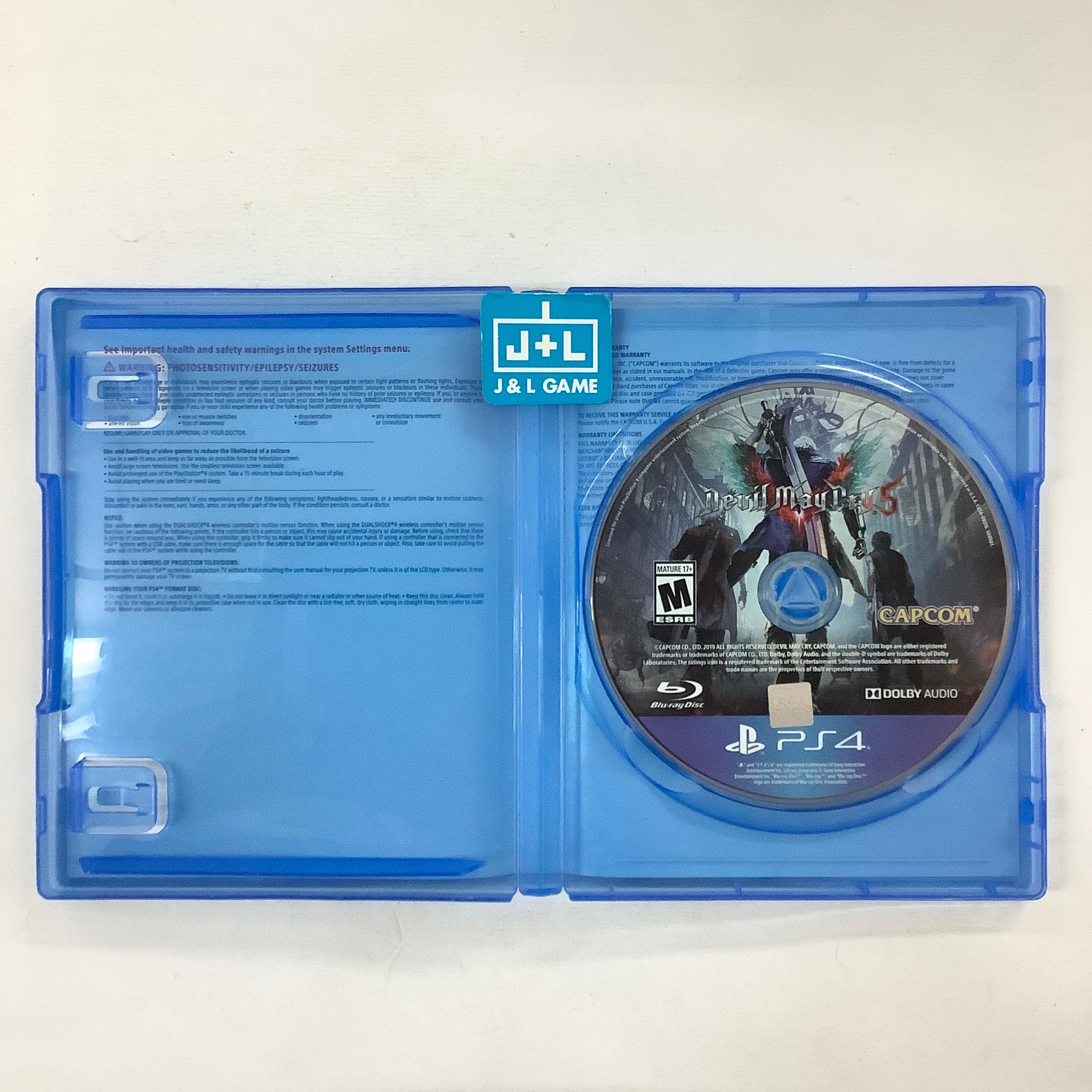 Devil May Cry 5 - (PS4) PlayStation 4 [Pre-Owned] Video Games Capcom   