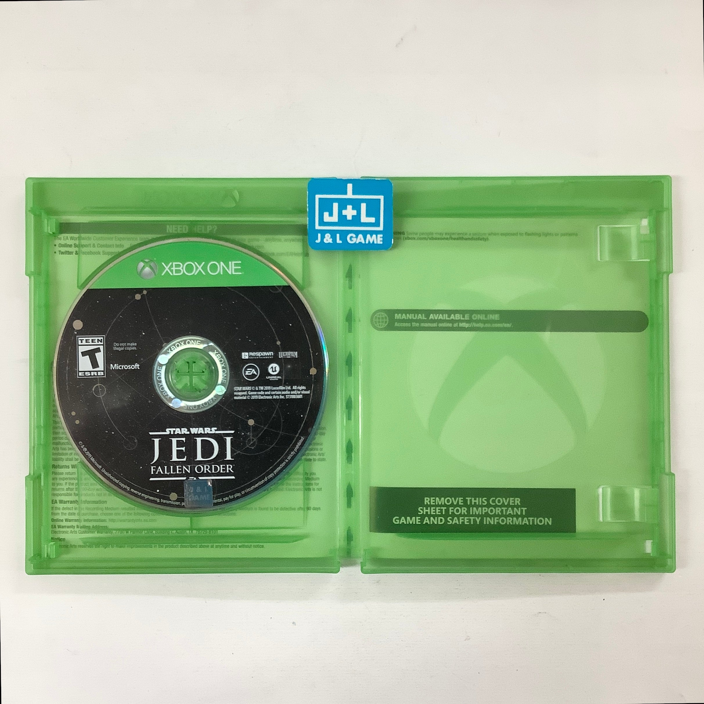 Star Wars Jedi: Fallen Order - (XB1) Xbox One [Pre-Owned] Video Games Electronic Arts   