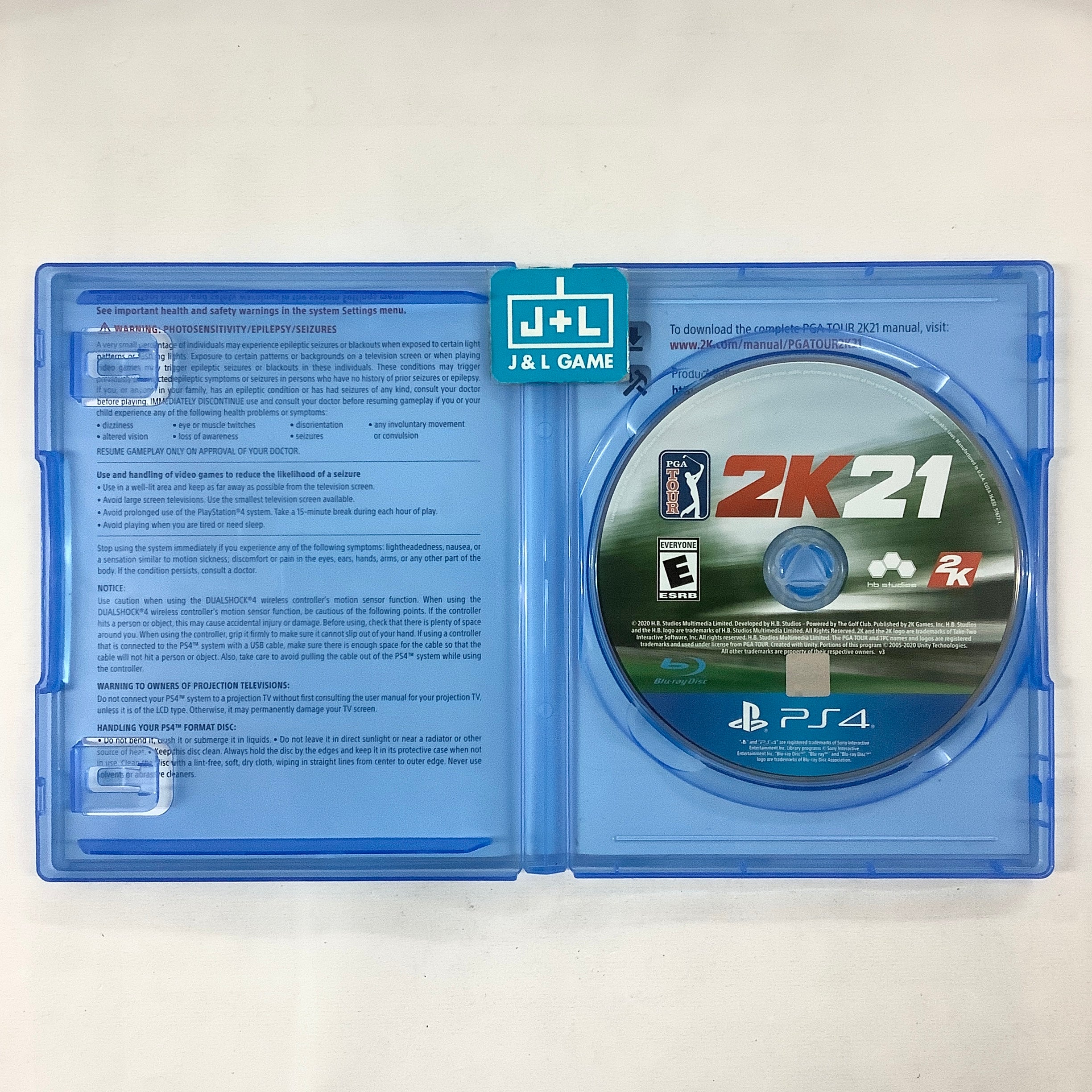 PGA Tour 2K21 - (PS4) PlayStation 4 [Pre-Owned] Video Games 2K Games