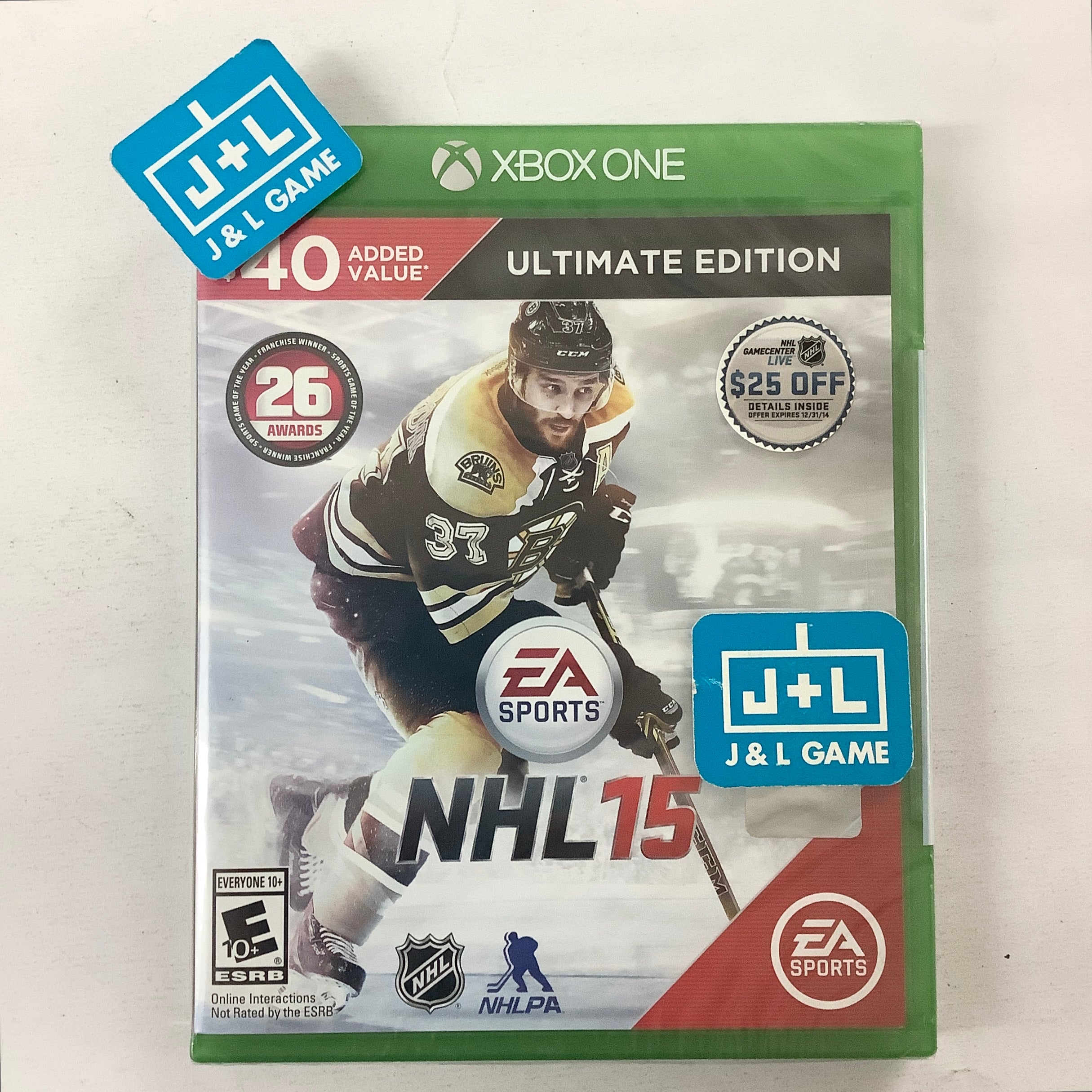 NHL 15 (Ultimate Edition) - (XB1) Xbox One Video Games Electronic Arts   