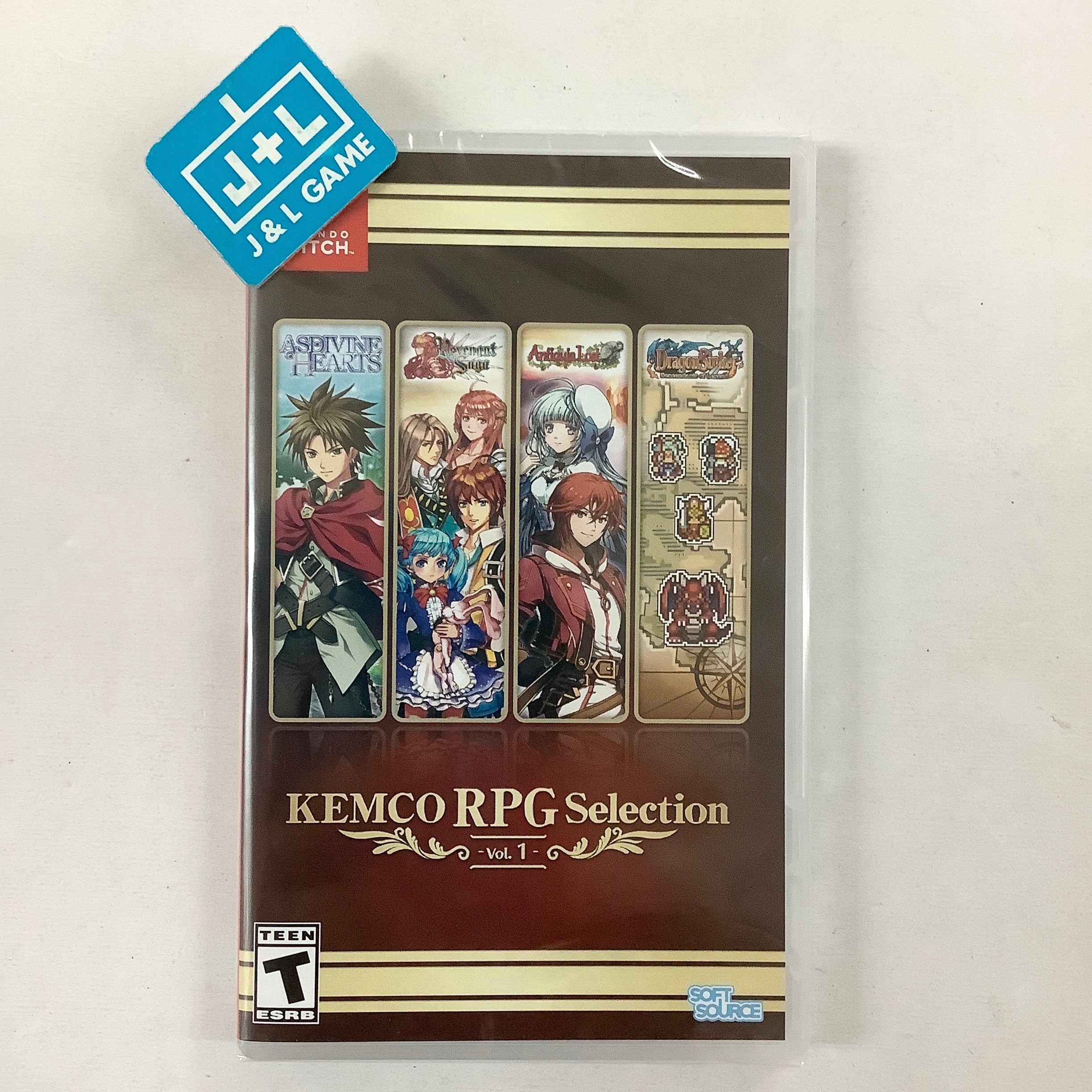 Kemco RPG Selection Vol. 1 - (NSW) Nintendo Switch Video Games Soft Source