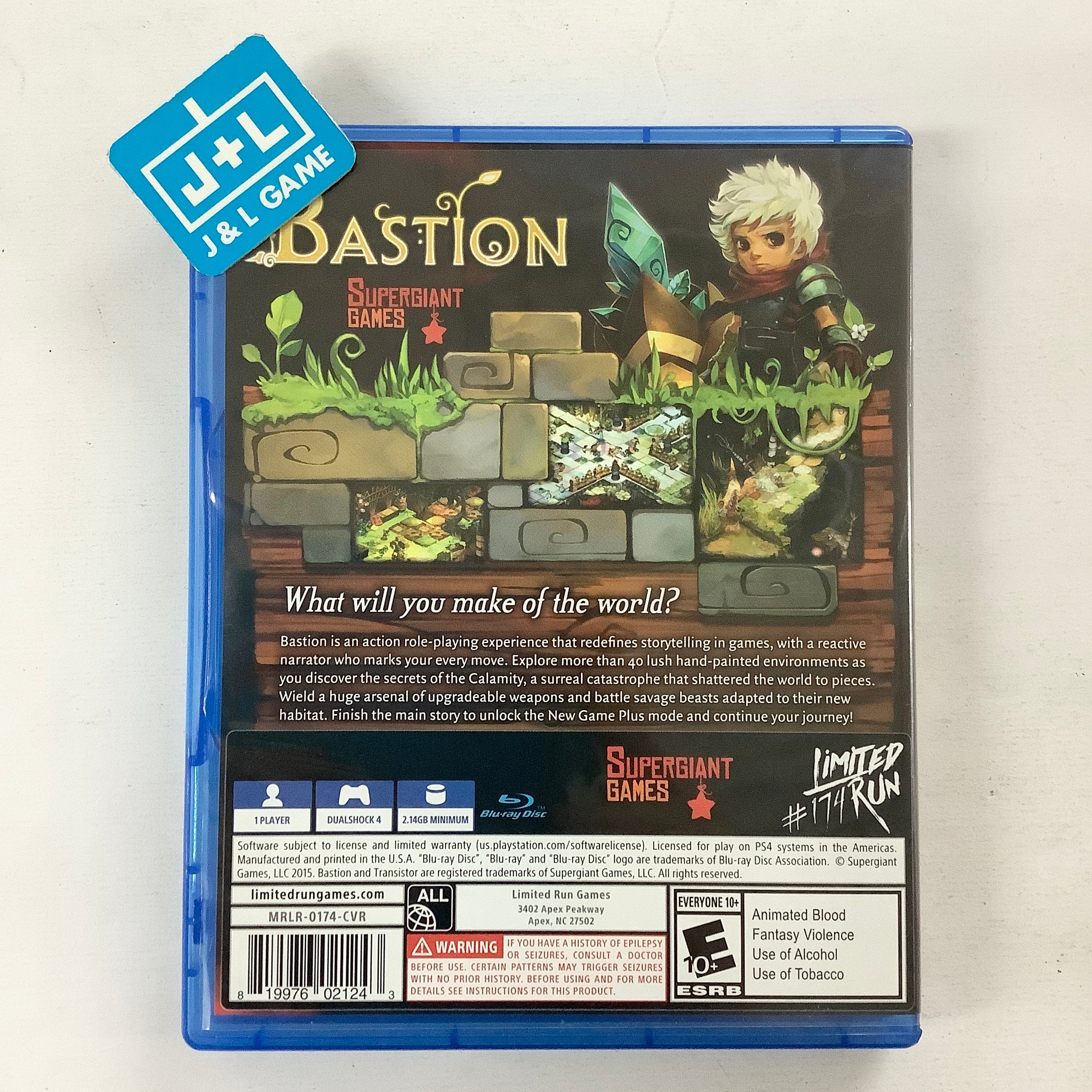 Bastion (Limited Run #174) - (PS4) PlayStation 4 [Pre-Owned] | J&L Game