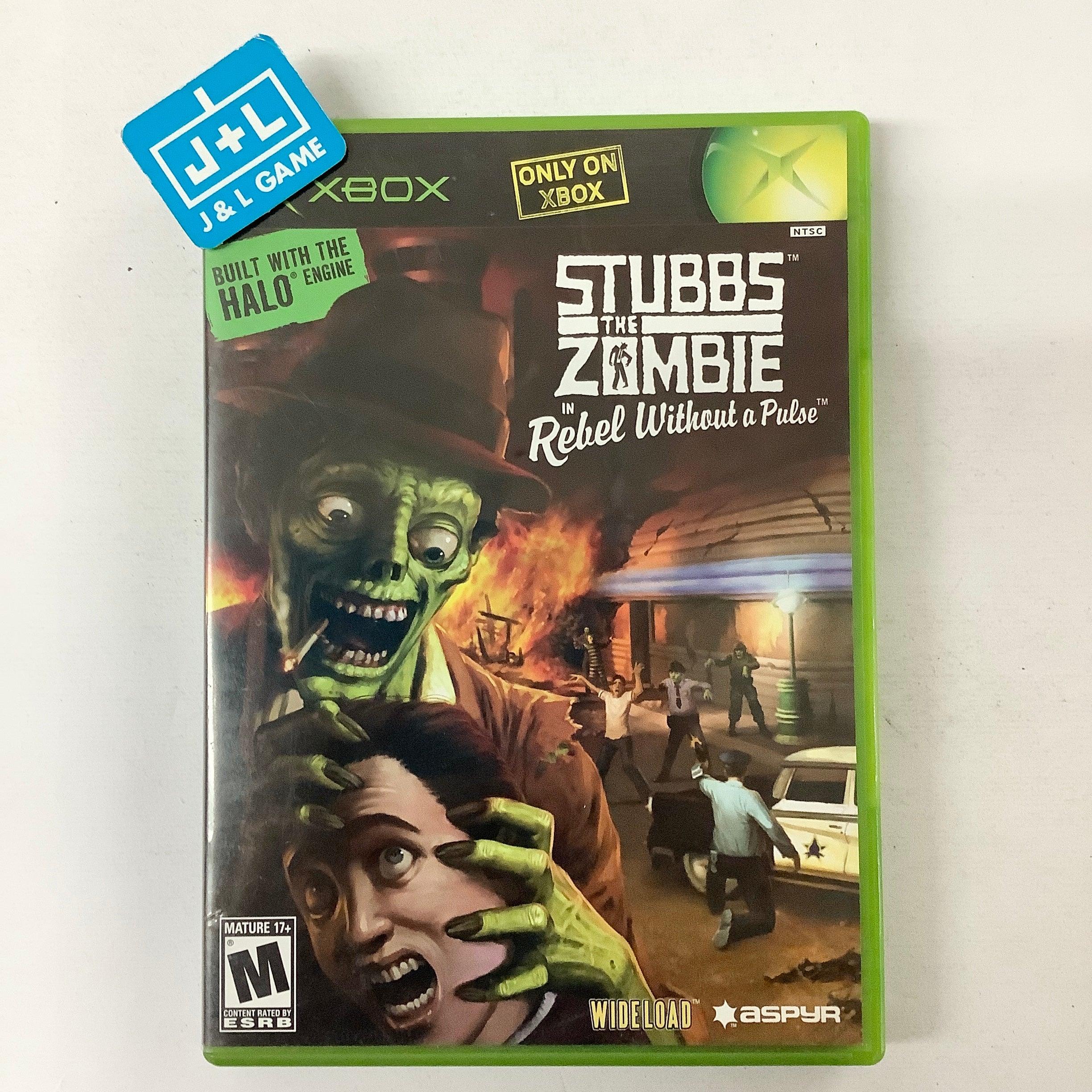 Stubbs the Zombie in Rebel Without a Pulse - (XB) Xbox [Pre-Owned] Video Games Aspyr   