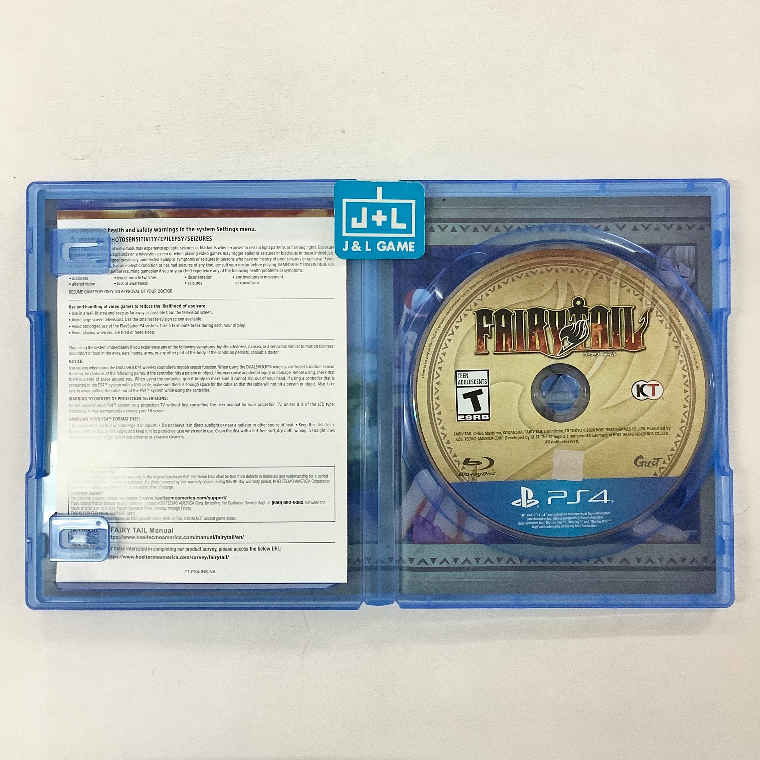 Fairy Tail - (PS4) PlayStation 4 [Pre-Owned] Video Games KT   