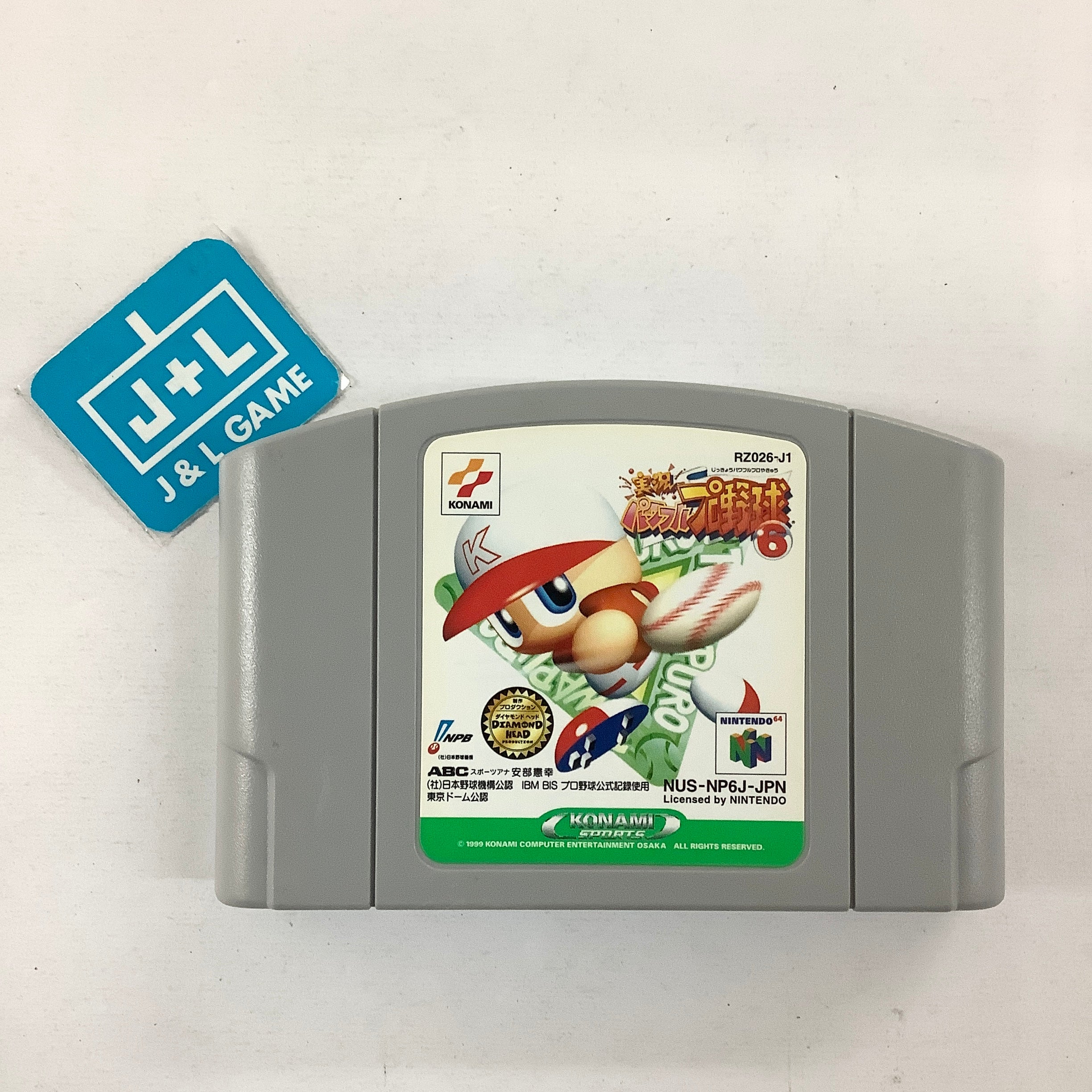 Jikkyou Powerful Pro Yakyuu 6 - (N64) Nintendo 64 [Pre-Owned] (Japanese Import) Video Games Konami   