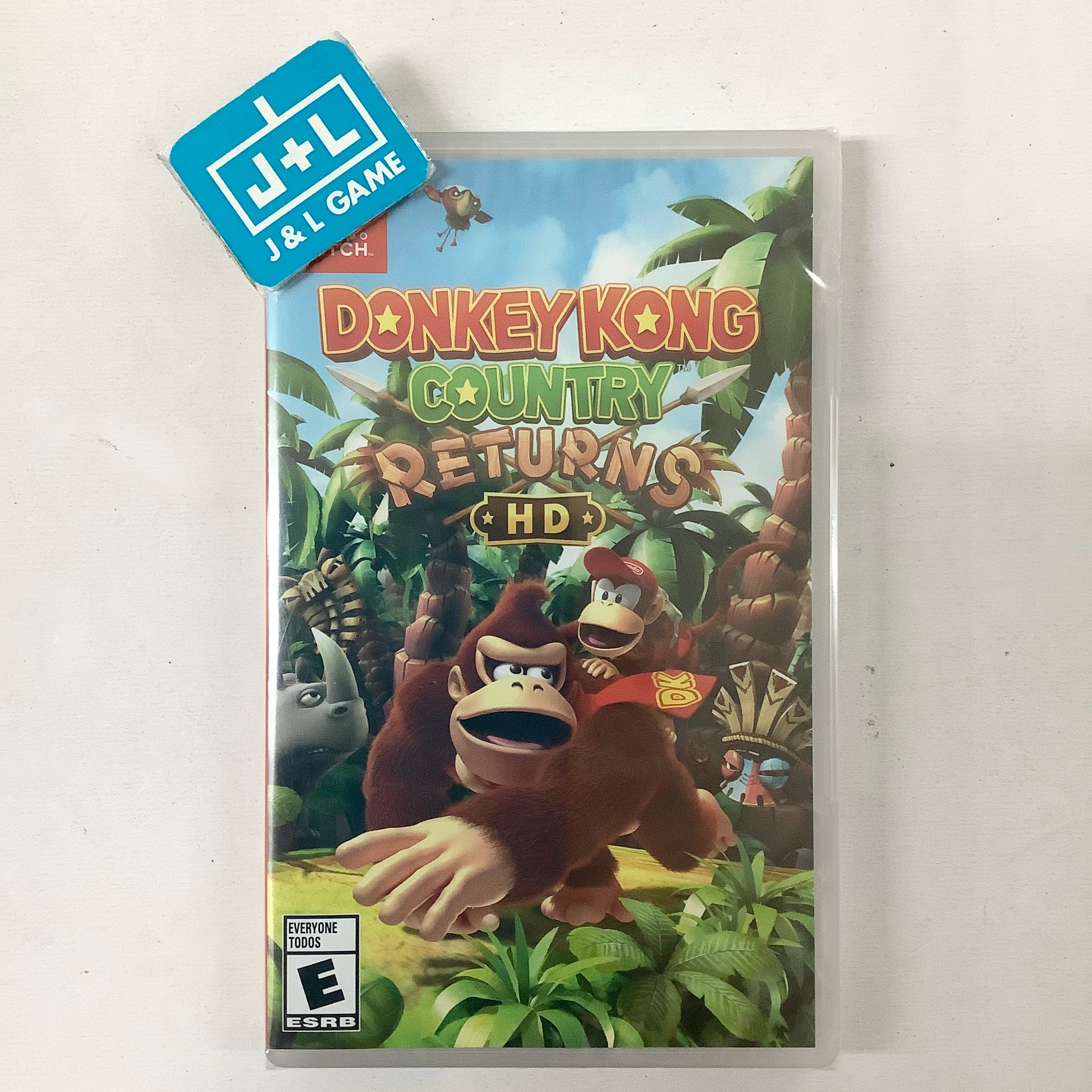 Donkey Kong Country Returns HD - (NSW) Nintendo Switch Video Games Nintendo