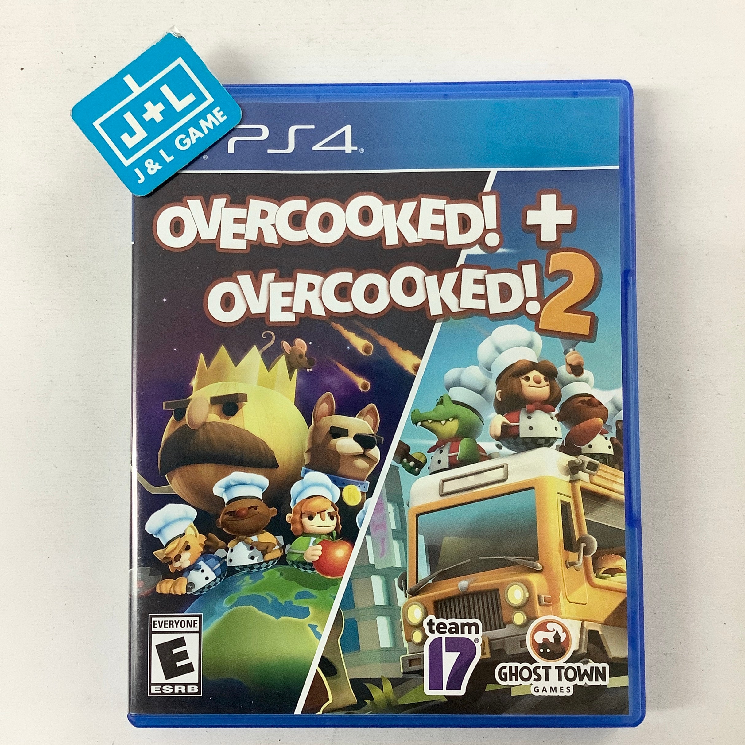 Overcooked! + Overcooked! 2 - (PS4) PlayStation 4 [Pre-Owned] Video Games Team 17