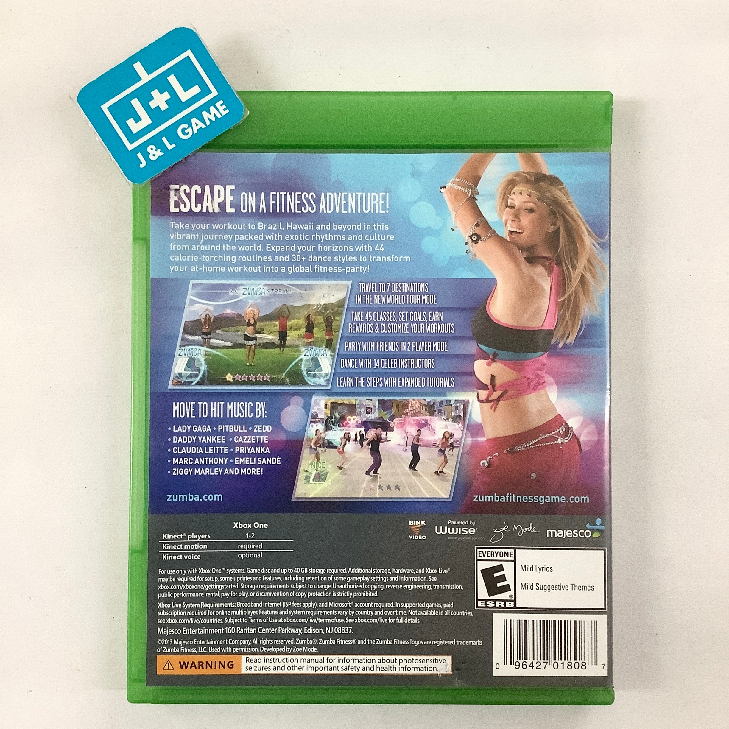 Zumba Fitness World Party (Kinect Required) - (XB1) Xbox One [Pre-Owned] Video Games Majesco   