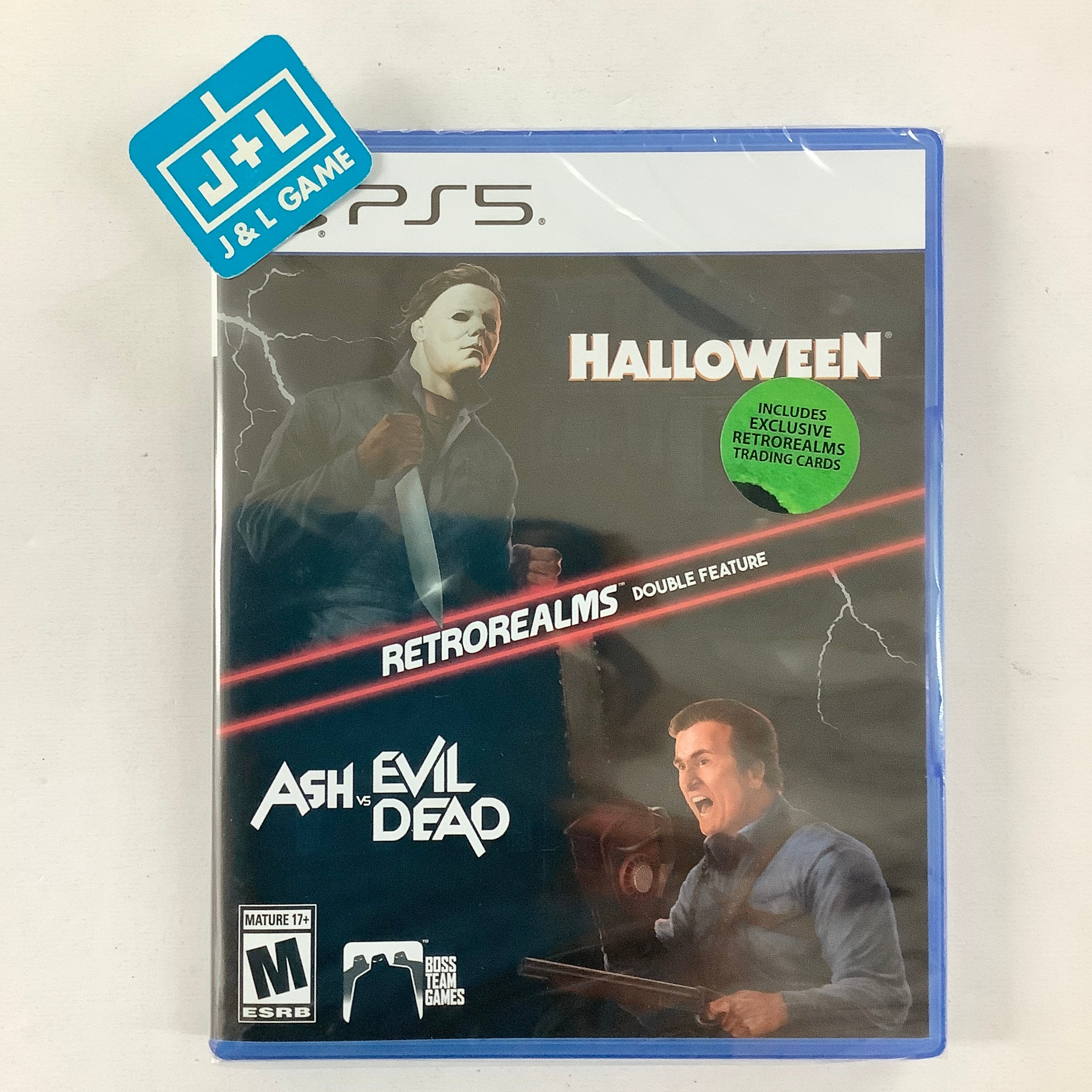 Halloween and Ash vs Evil Dead RetroRealms Double Feature - (PS5) PlayStation 5 Video Games Nighthawk Interactive   