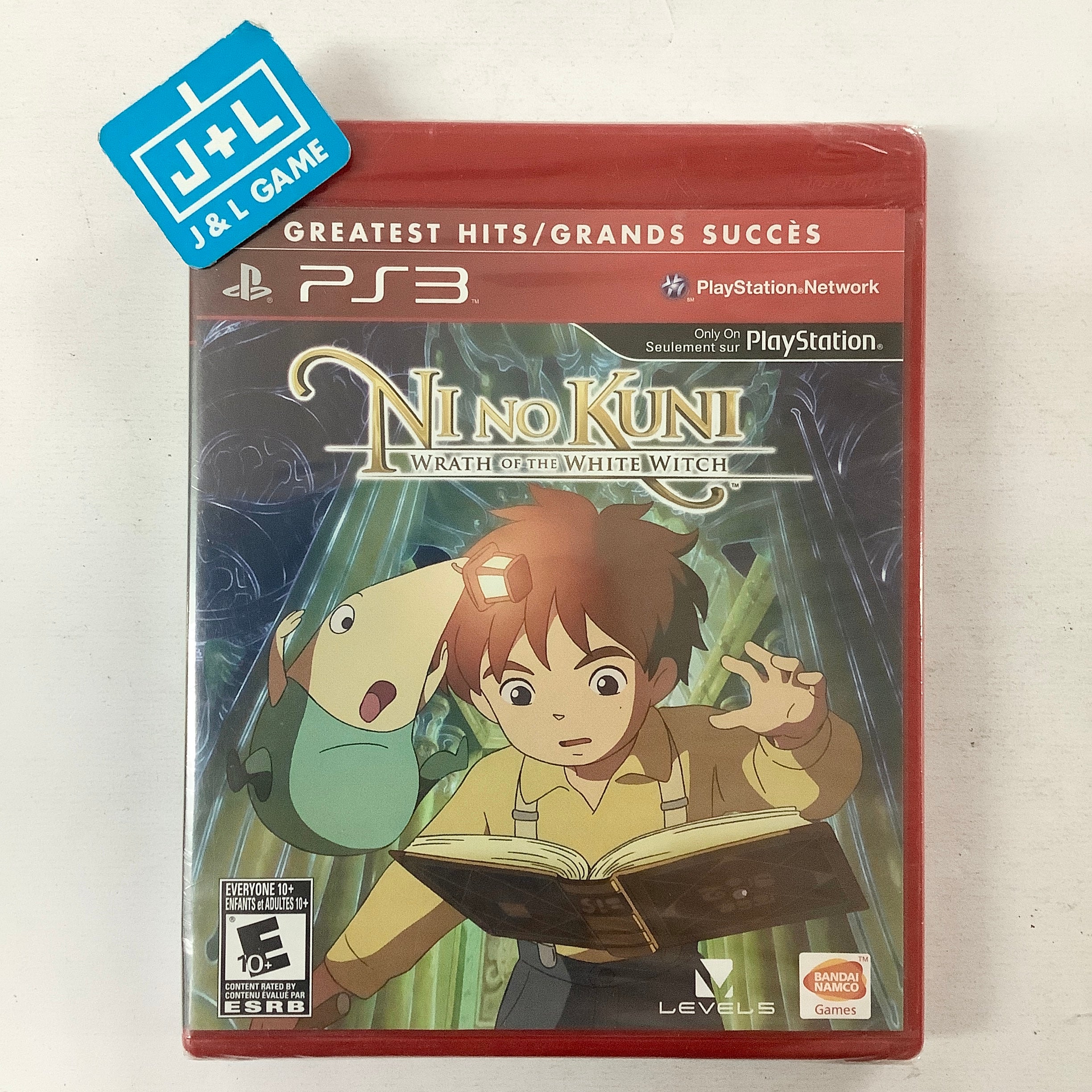 Ni no Kuni: Wrath of the White Witch (Greatest Hits)  - (PS3) PlayStation 3 Video Games Namco Bandai Games   