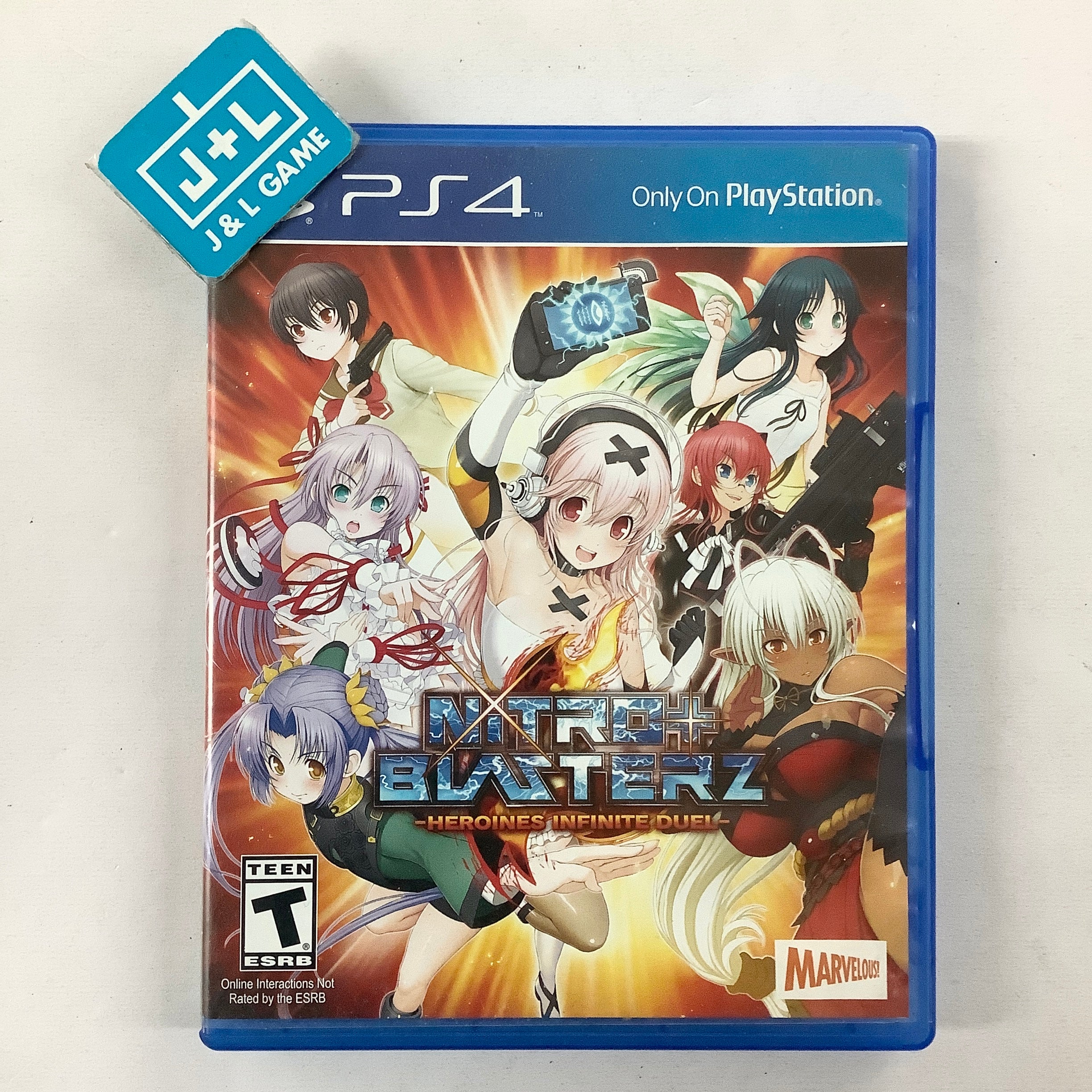 Nitroplus Blasterz: Heroines Infinite Duel - (PS4) PlayStation 4 [Pre-Owned] Video Games Marvelous Inc.