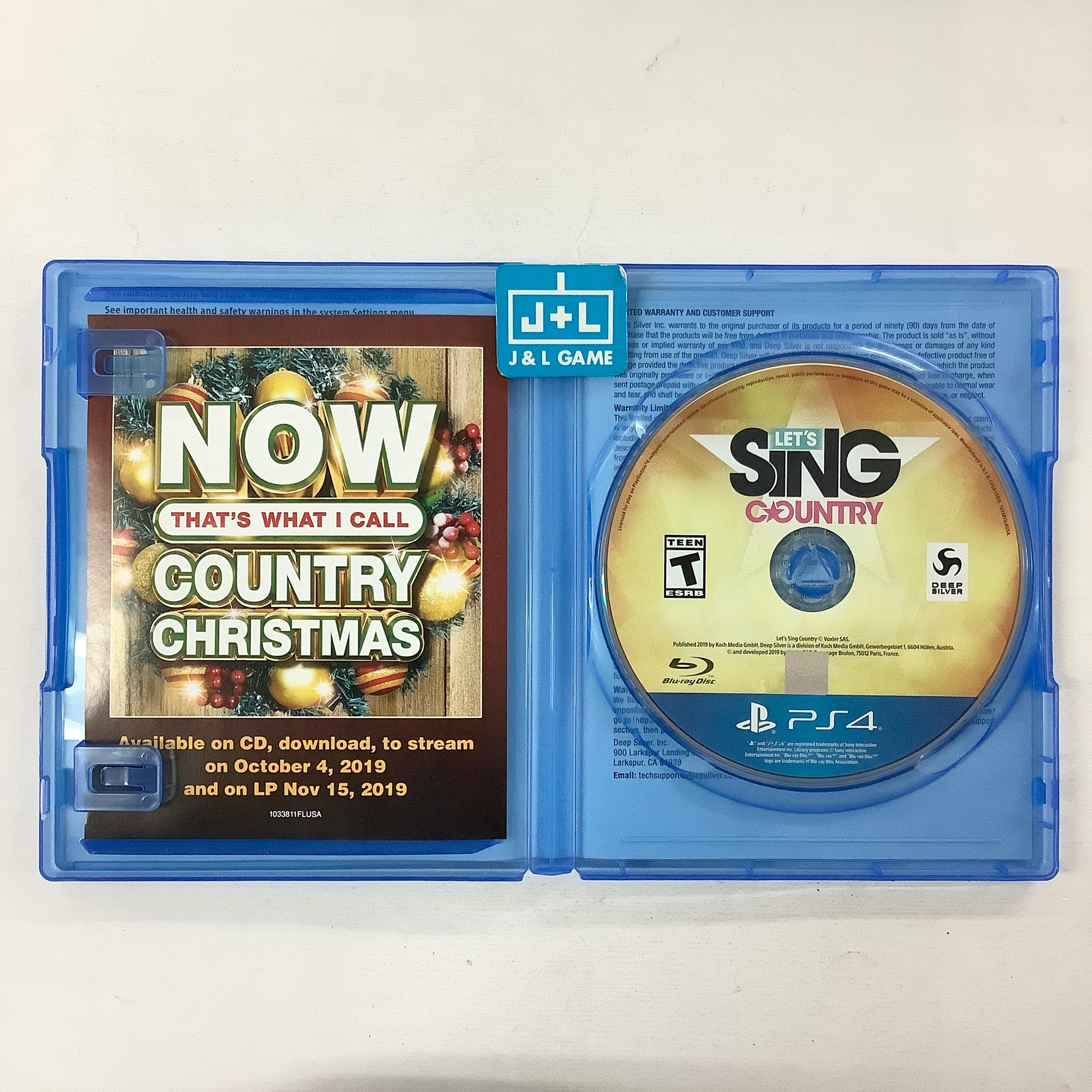 Let's Sing Country - (PS4) PlayStation 4 [Pre-Owned] Video Games Deep Silver