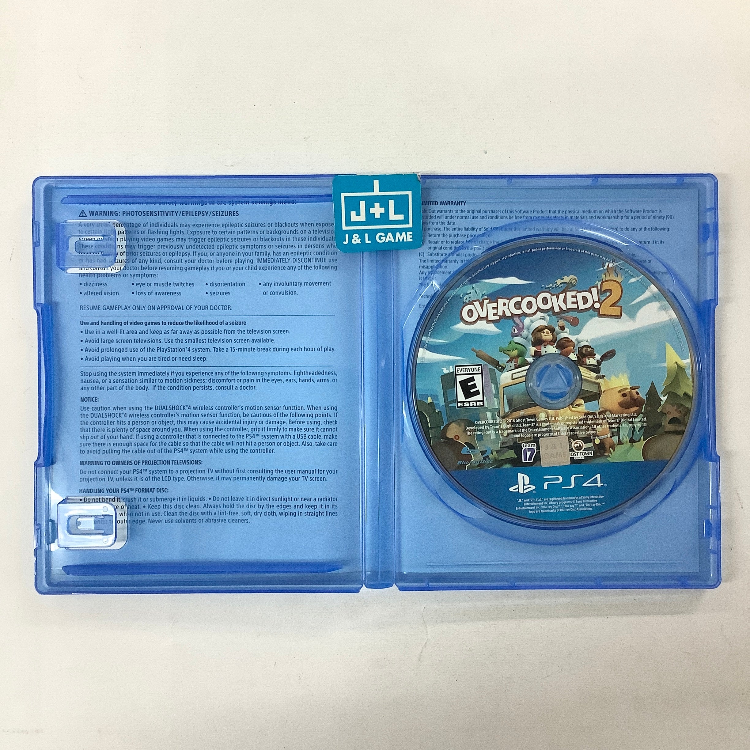 Overcooked! 2 - (PS4) PlayStation 4 [Pre-Owned] Video Games Team17