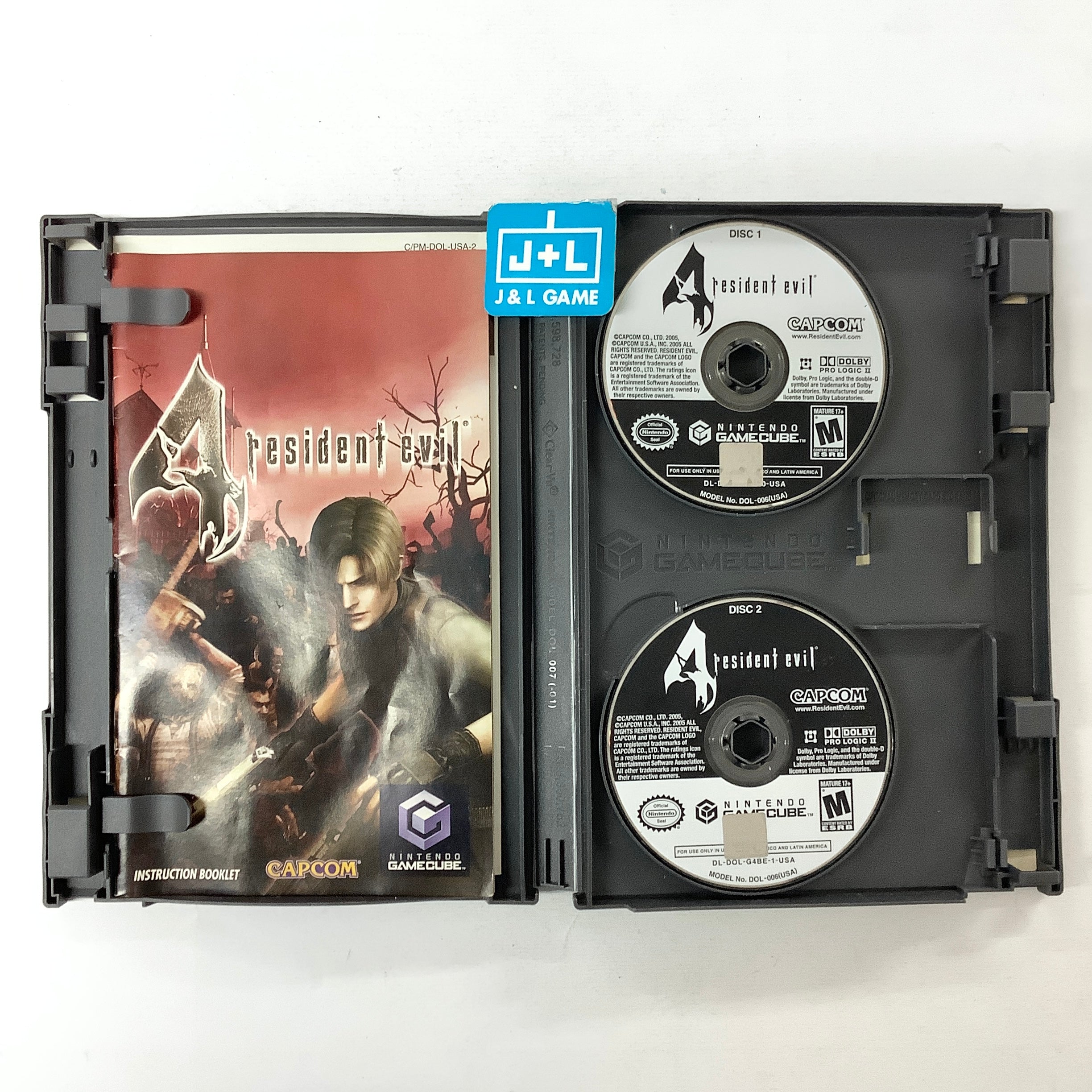 Resident Evil 4 (Player's Choice) - (GC) GameCube [Pre-Owned] Video Games Capcom