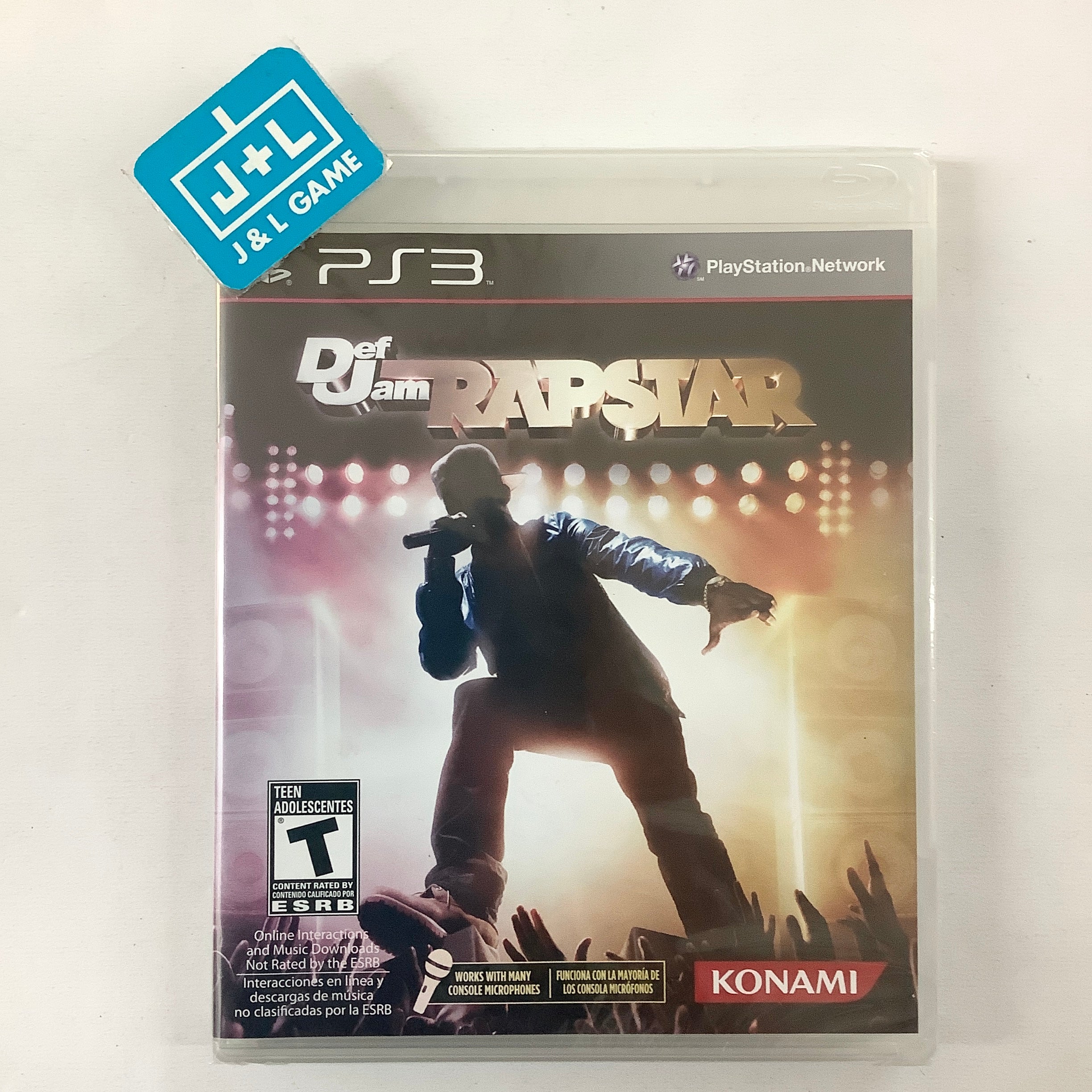 Def Jam Rapstar - (PS3) PlayStation 3 Video Games Konami   