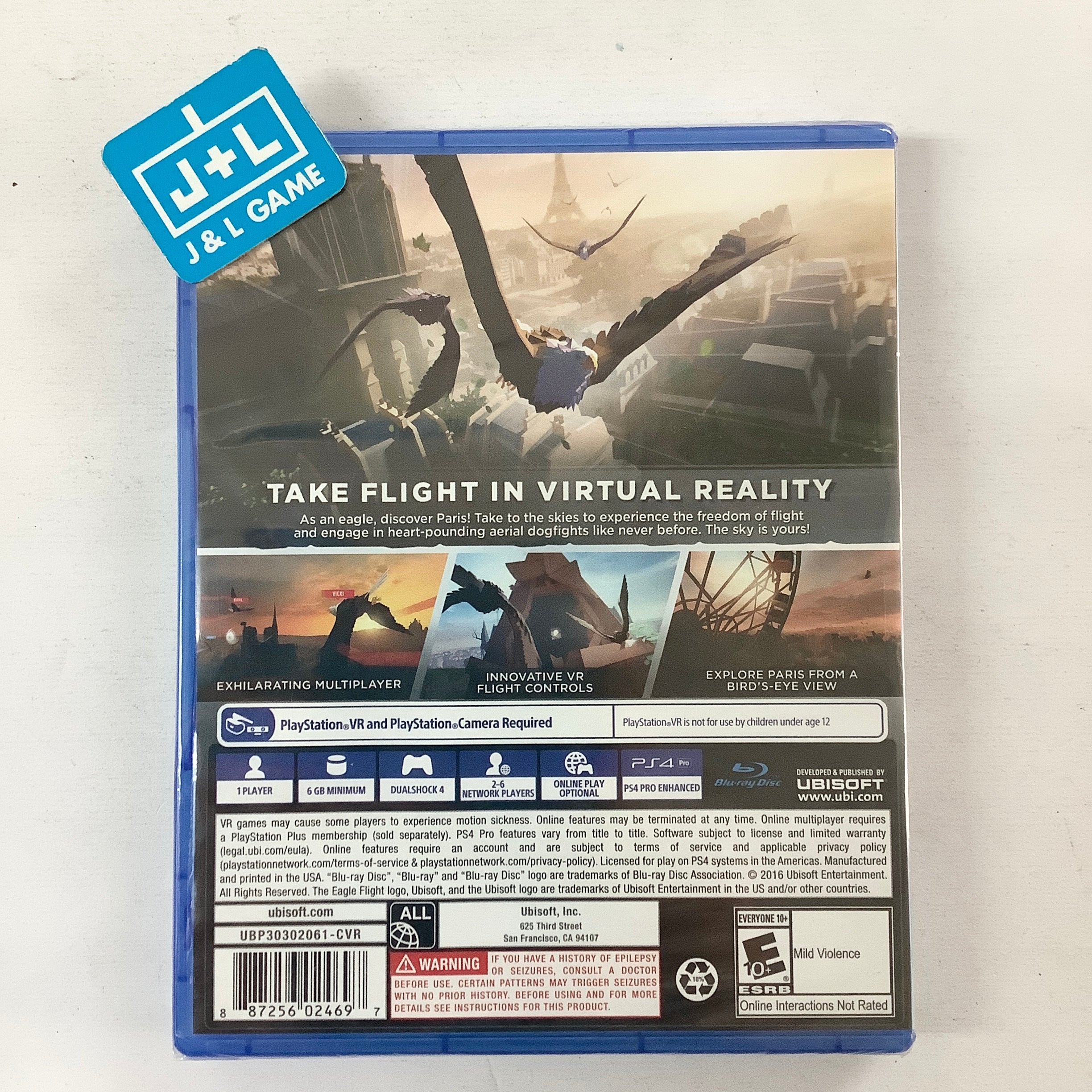 Eagle Flight (PlayStation VR) - (PS4) PlayStation 4 Video Games Ubisoft   