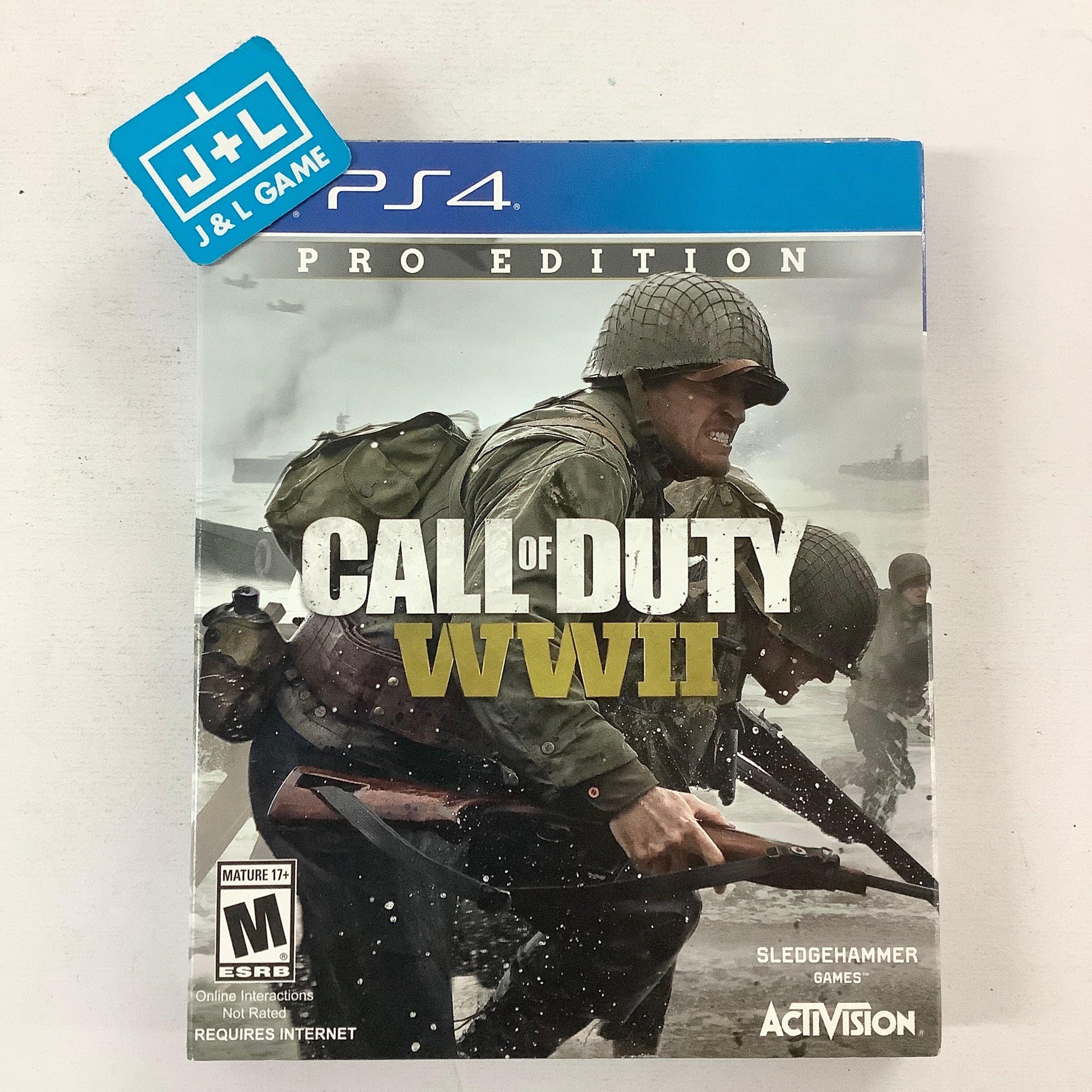 Call of Duty: WWII (Pro Edition) - (PS4) PlayStation 4 [Pre-Owned] Video Games Activision   