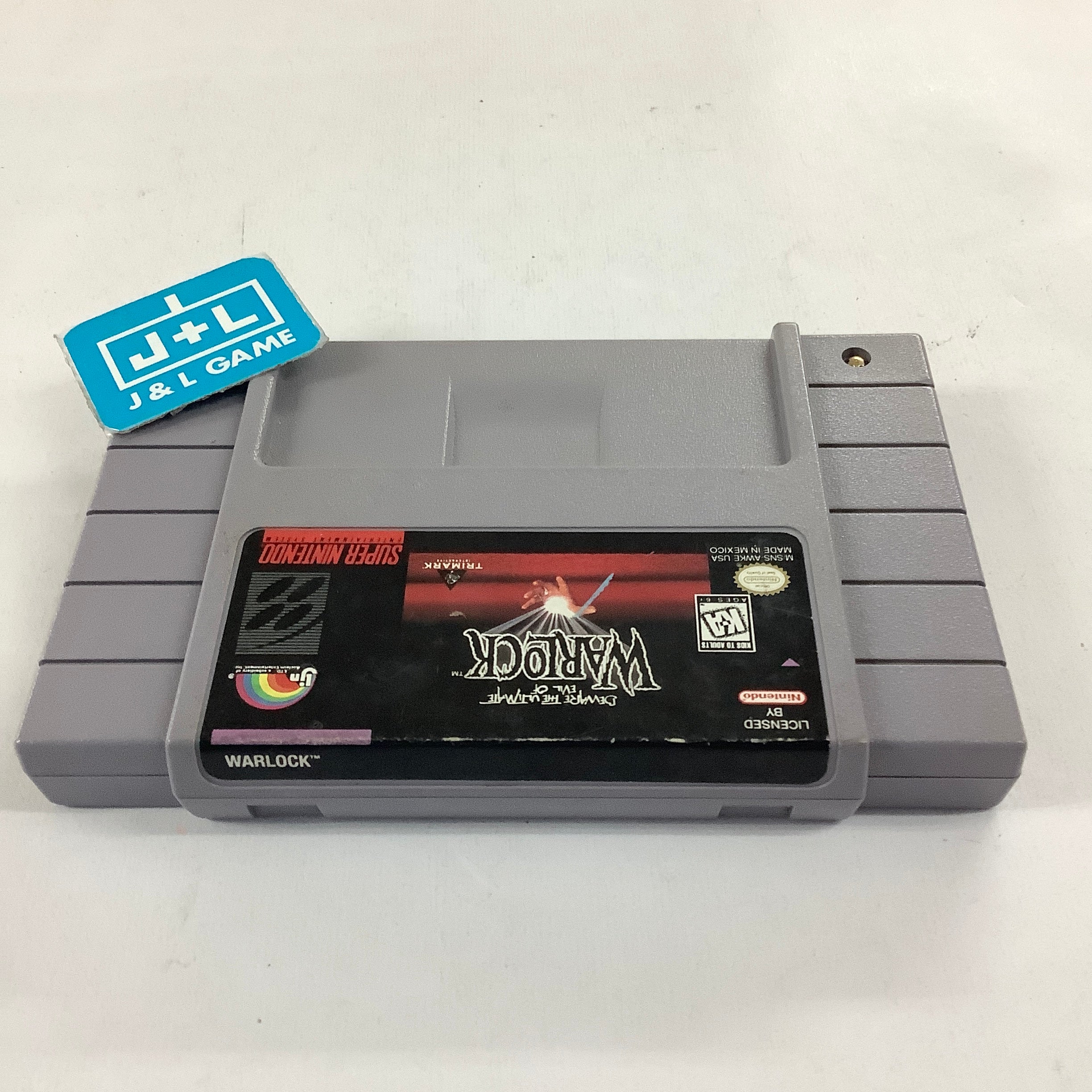 Warlock - (SNES) Super Nintendo [Pre-Owned] Video Games LJN Ltd.   