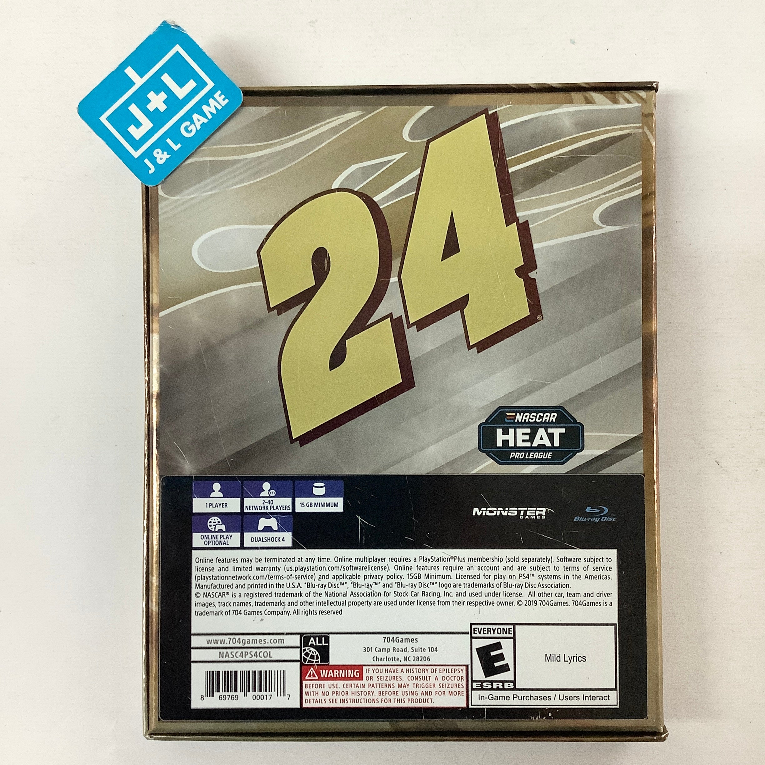 NASCAR Heat 4 (Gold Edition) - (PS4) PlayStation 4 [Pre-Owned] Video Games 704 Games