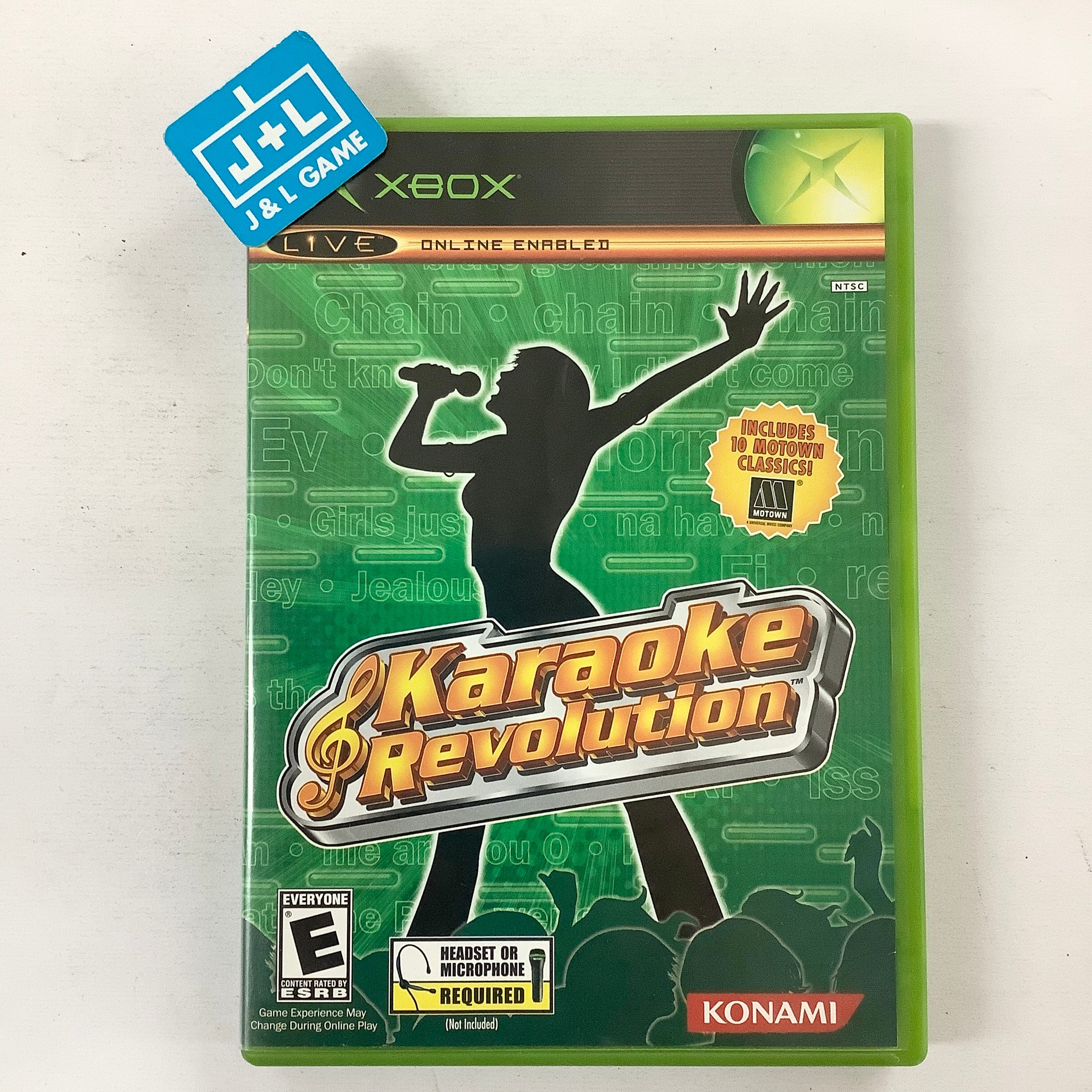 Karaoke Revolution - (XB) Xbox [Pre-Owned] Video Games Konami   