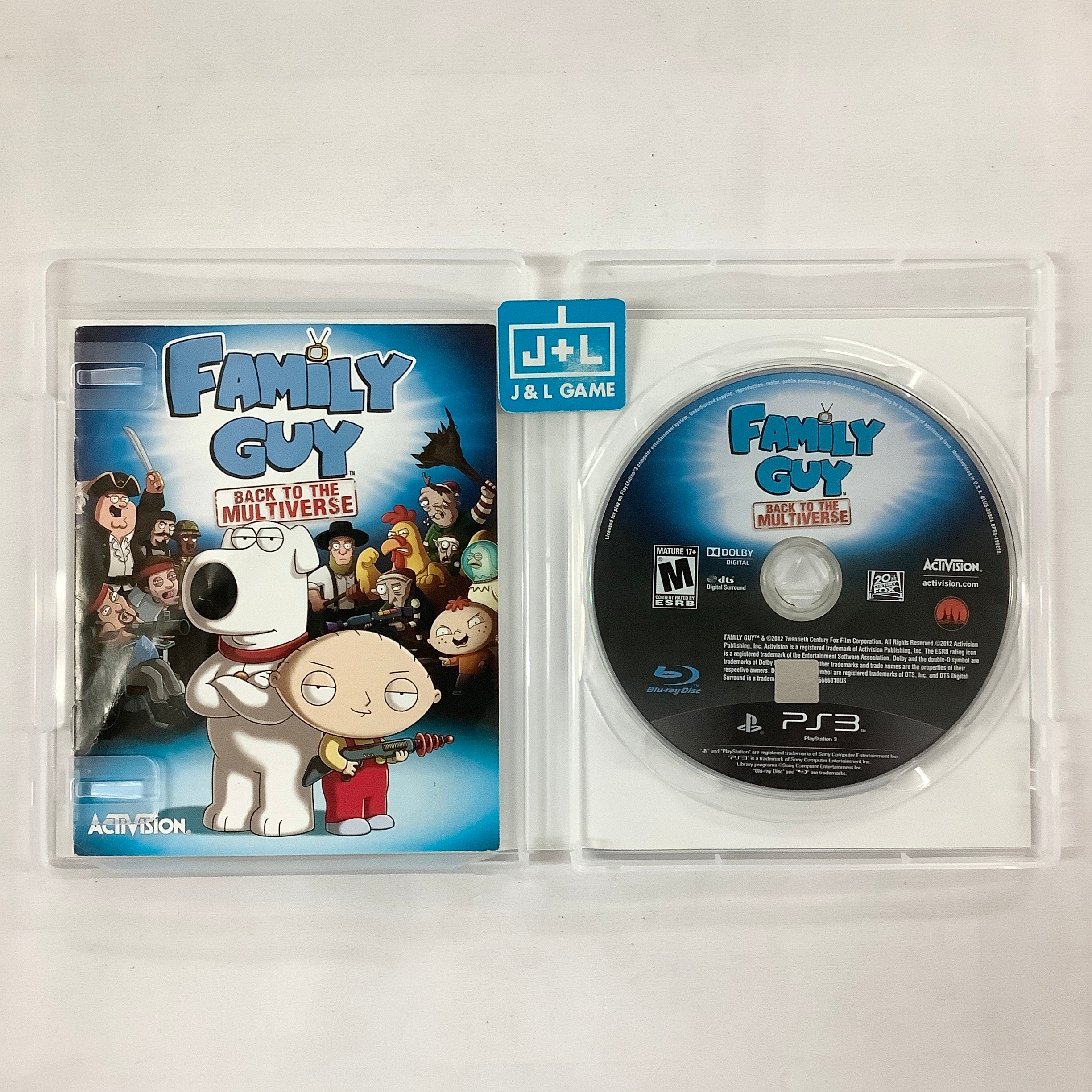 Family Guy: Back to the Multiverse - (PS3) PlayStation 3 [Pre-Owned] Video Games ACTIVISION