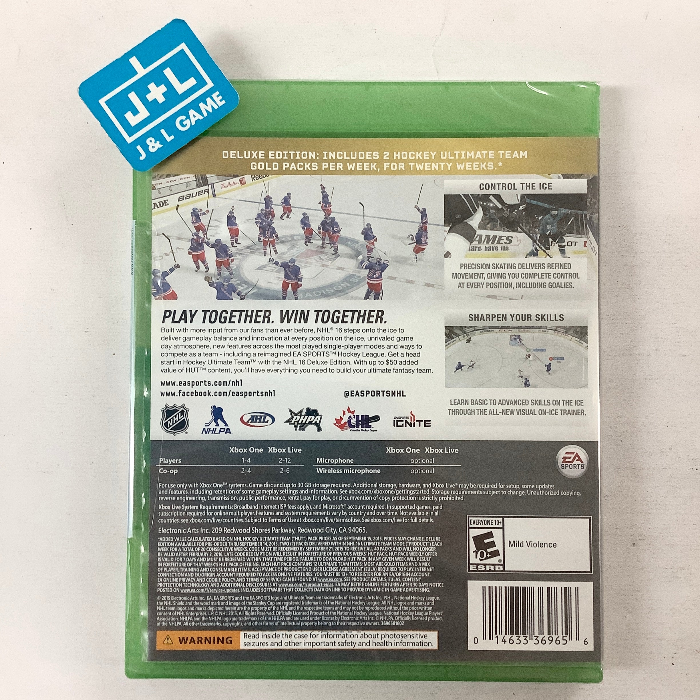 NHL 16 on store Xbox one