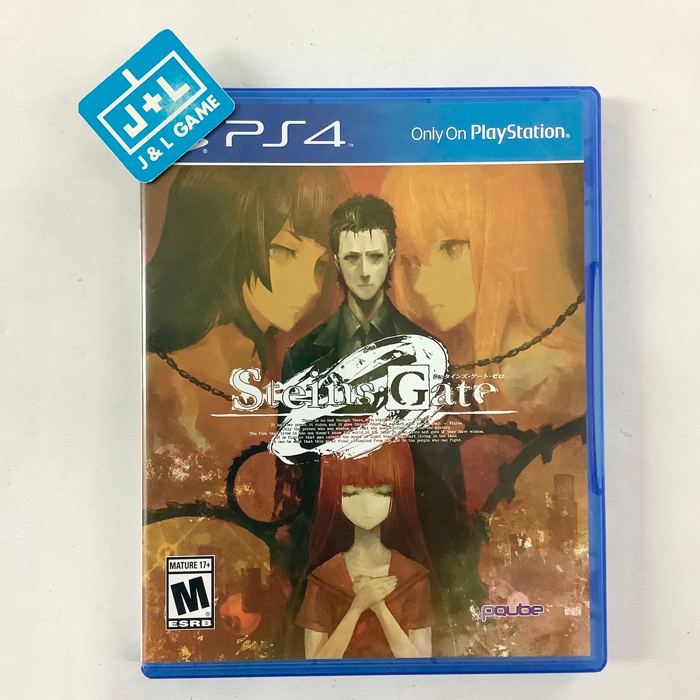 Steins;Gate 0 - (PS4) PlayStation 4 [Pre-Owned] Video Games PQube