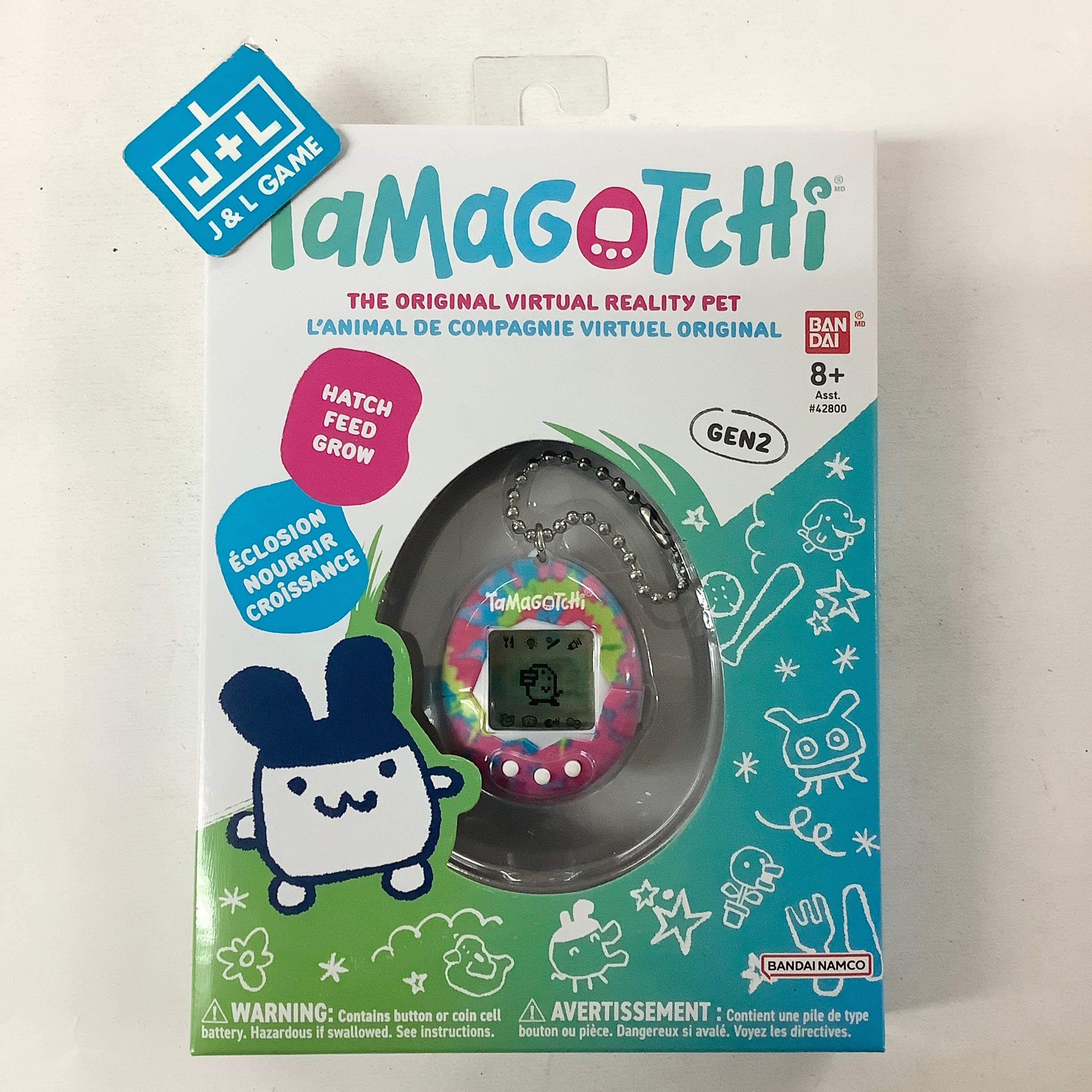 Tamagotchi Original (Tie Dye Updated Logo) - Tamagotchi Toy Tamagotchi