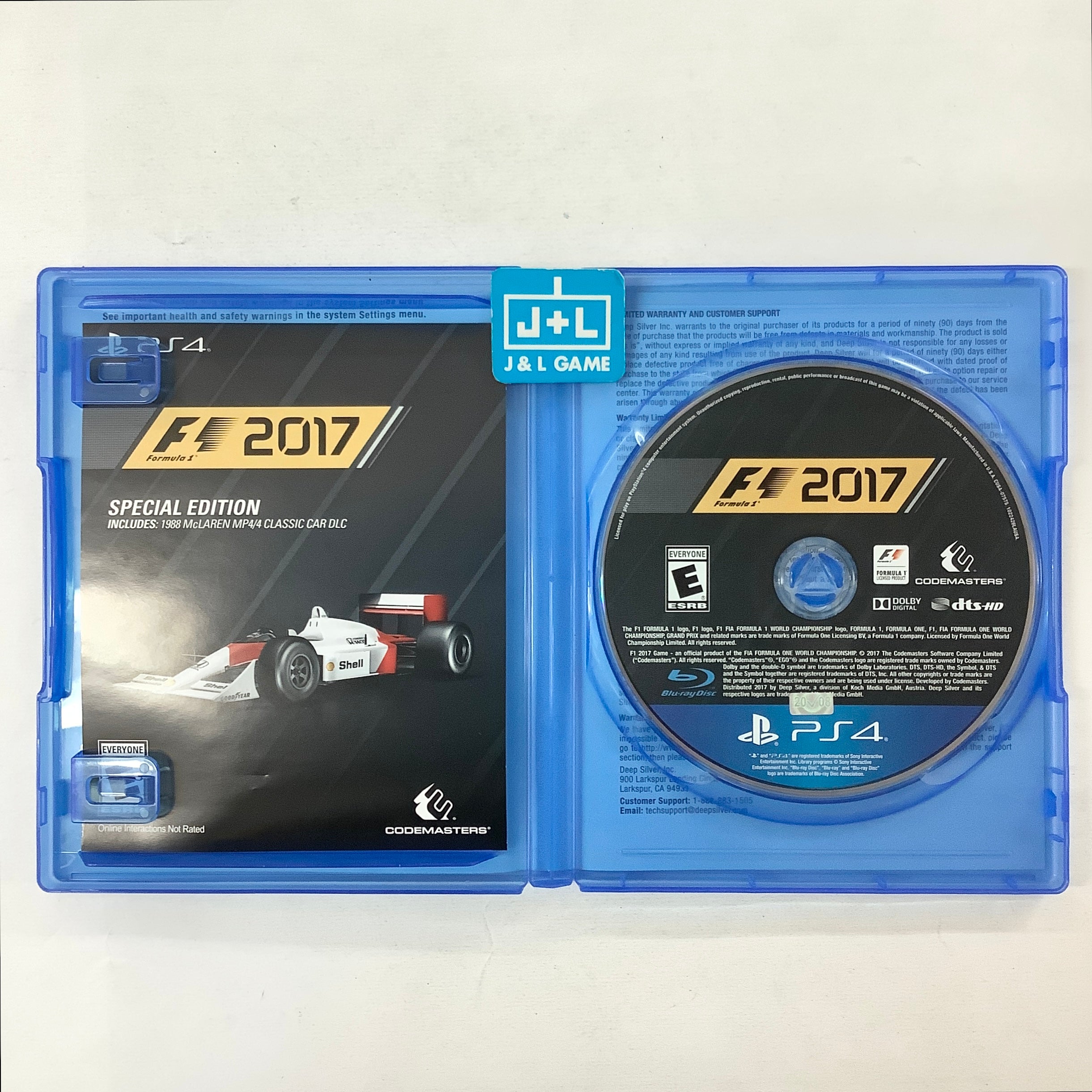 F1 2017 (Special Edition) - (PS4) PlayStation 4 [Pre-Owned] Video Games Deep Silver   