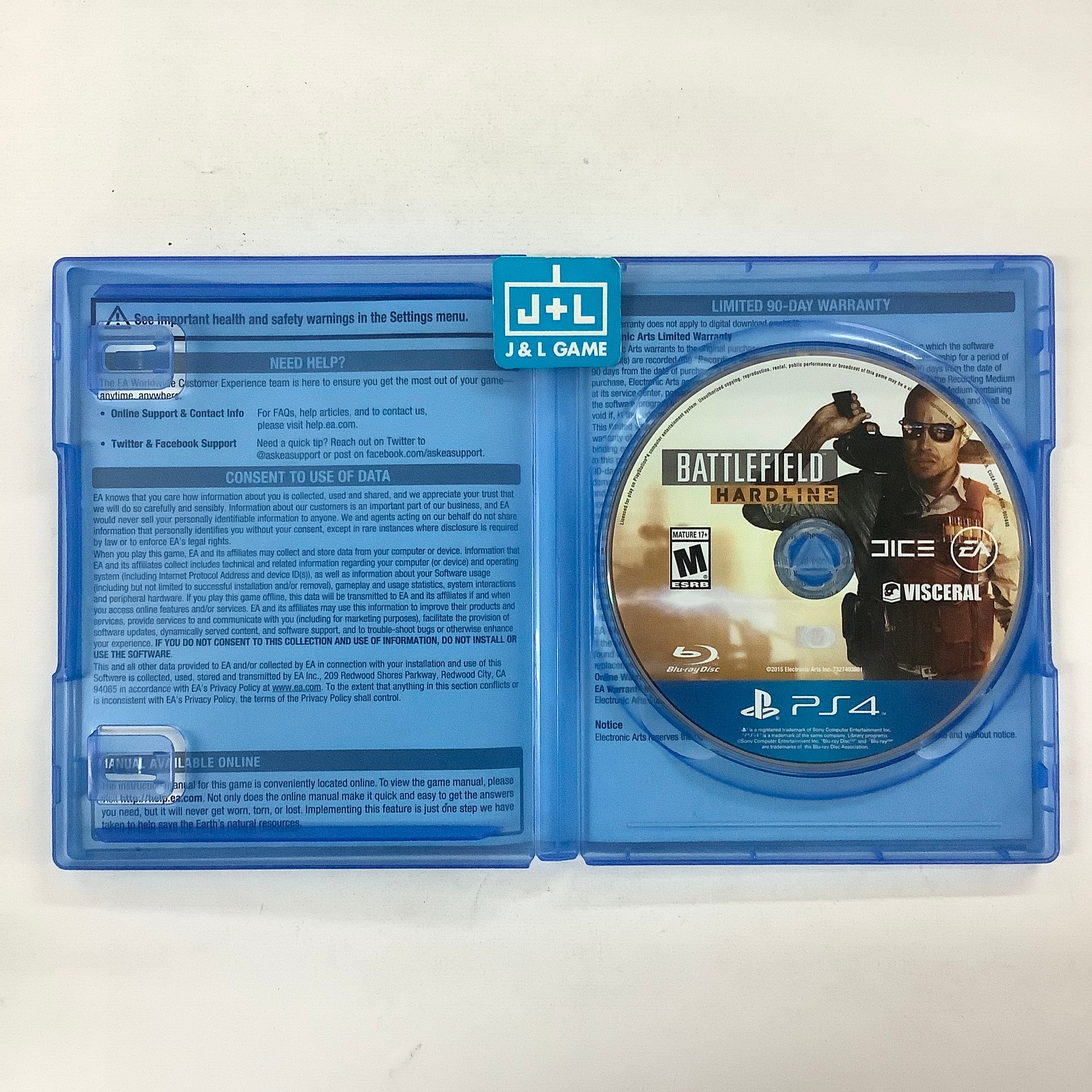 Battlefield Hardline - (PS4) PlayStation 4 [Pre-Owned] Video Games Electronic Arts   