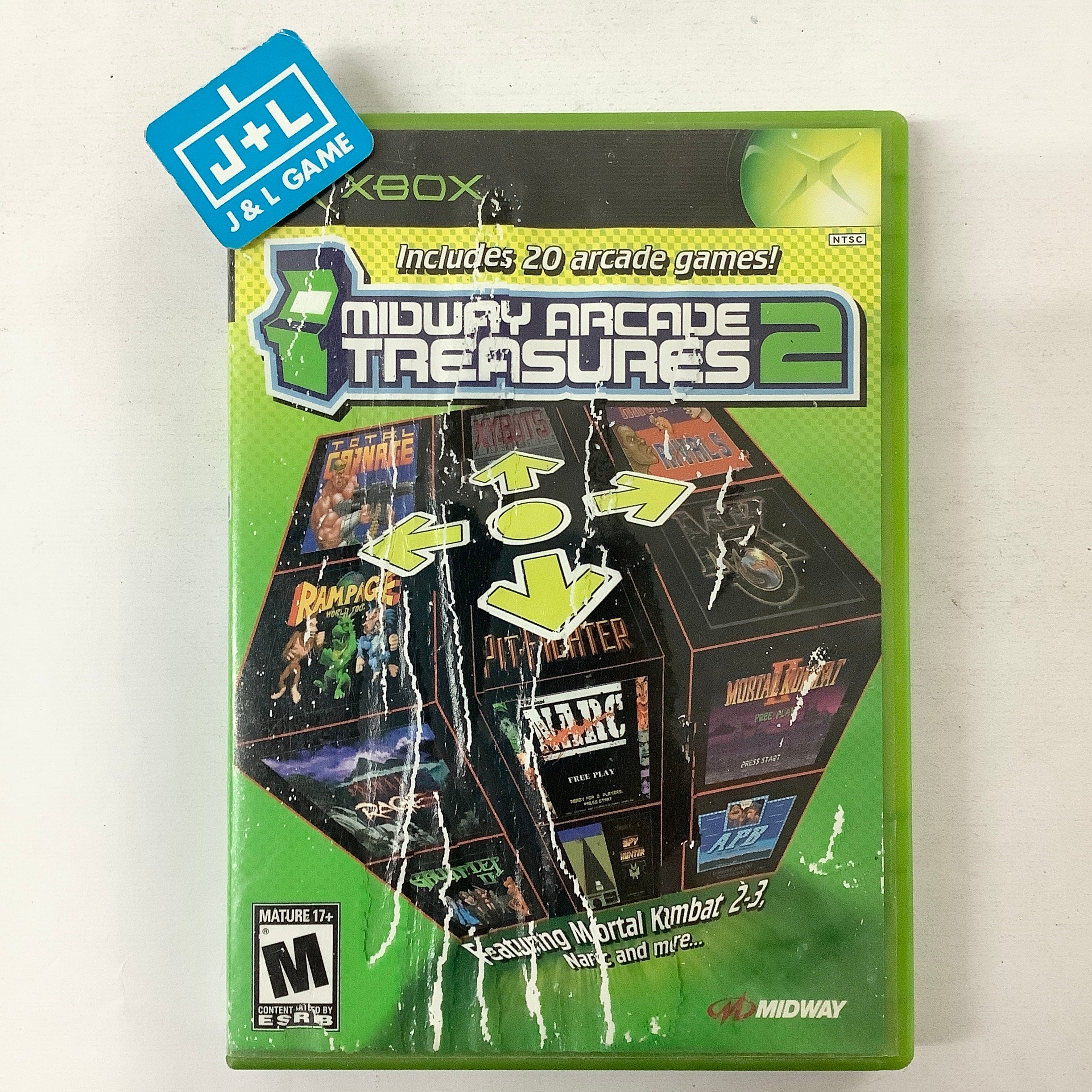 Midway Arcade Treasures 2 - (XB) Xbox [Pre-Owned] Video Games Midway   