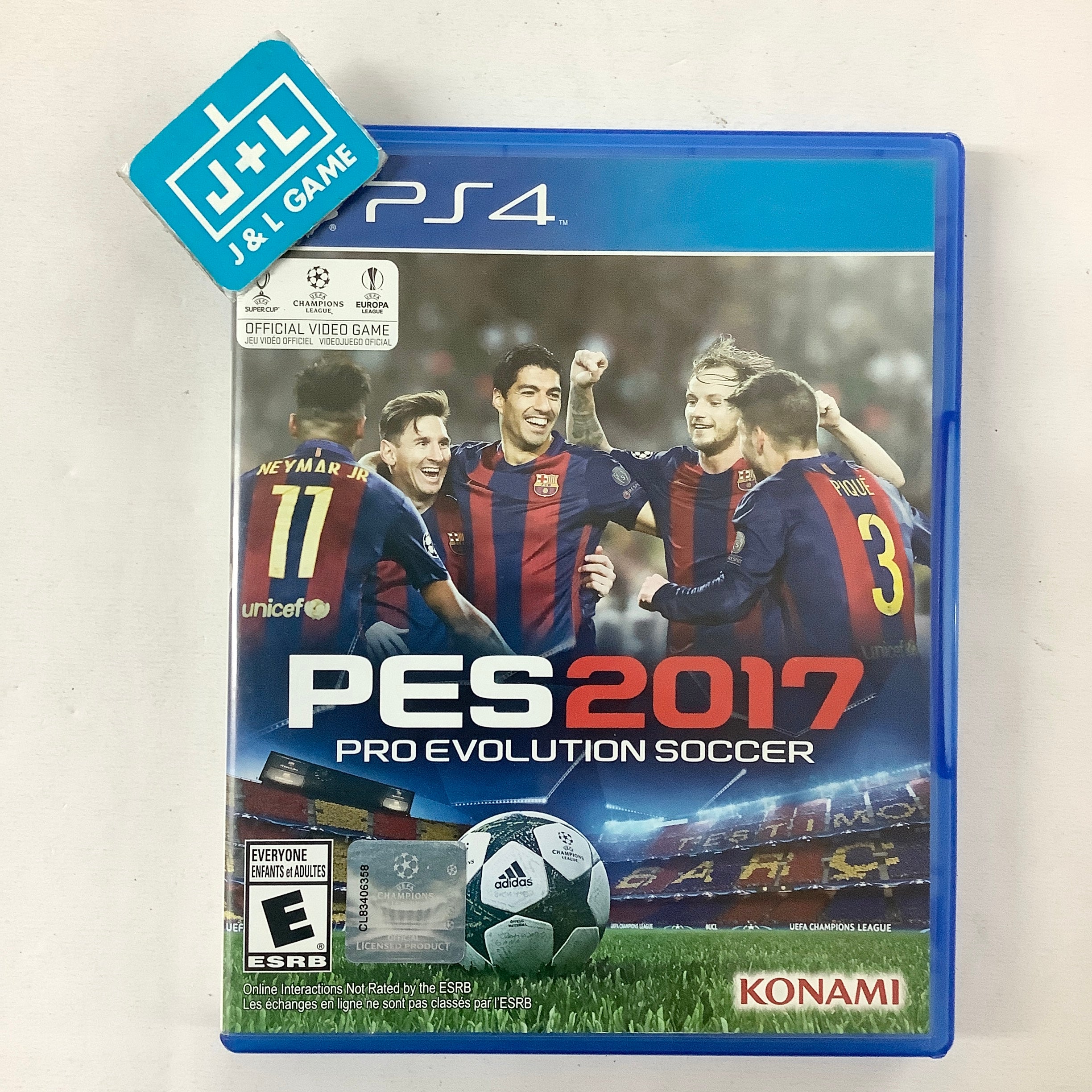 Pro Evolution Soccer 2017 - (PS4) PlayStation 4 [Pre-Owned] Video Games Konami