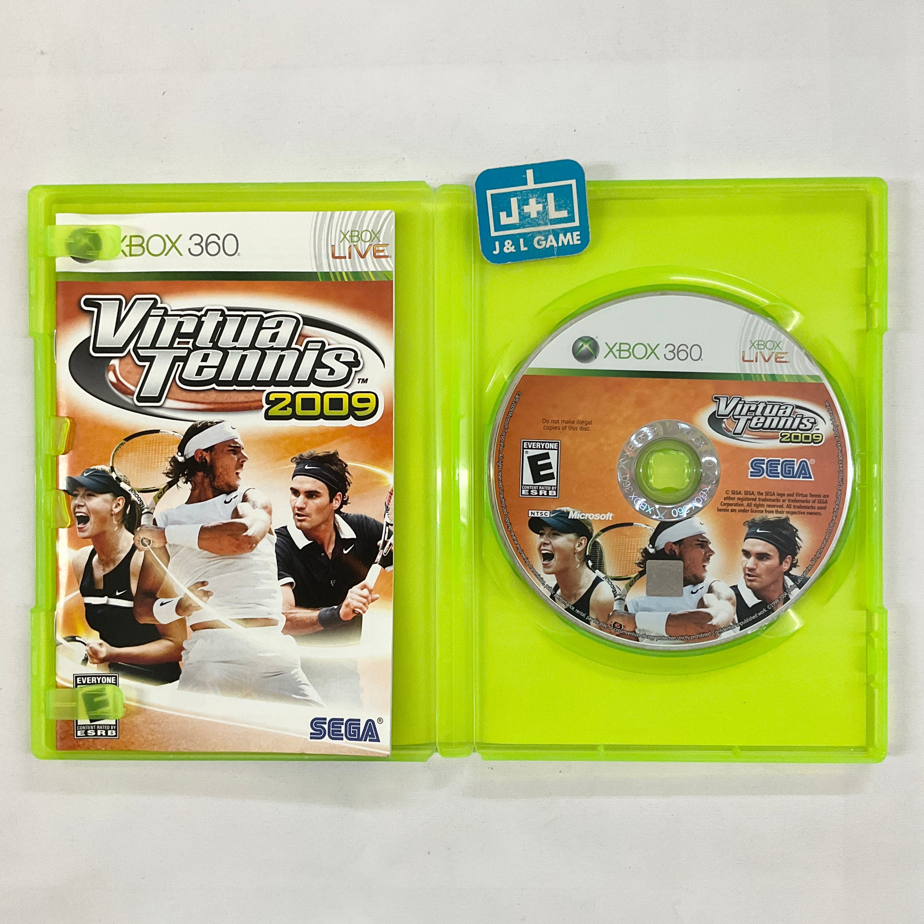 Virtua Tennis 2009 - Xbox 360 [Pre-Owned] Video Games Sega   