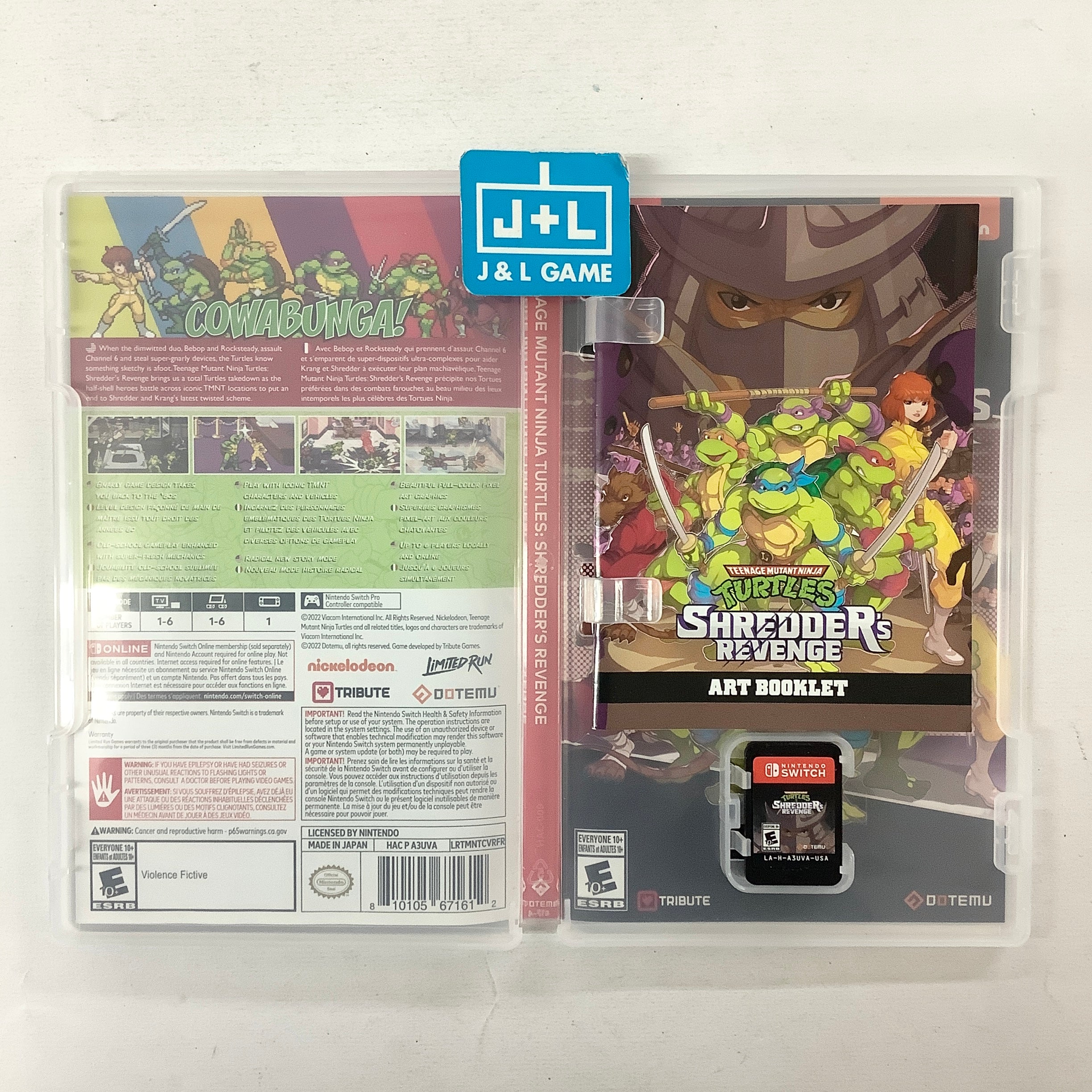 Teenage Mutant Ninja Turtles: Shredder's Revenge - (NSW) Nintendo Switch [Pre-Owned] Video Games Merge Games