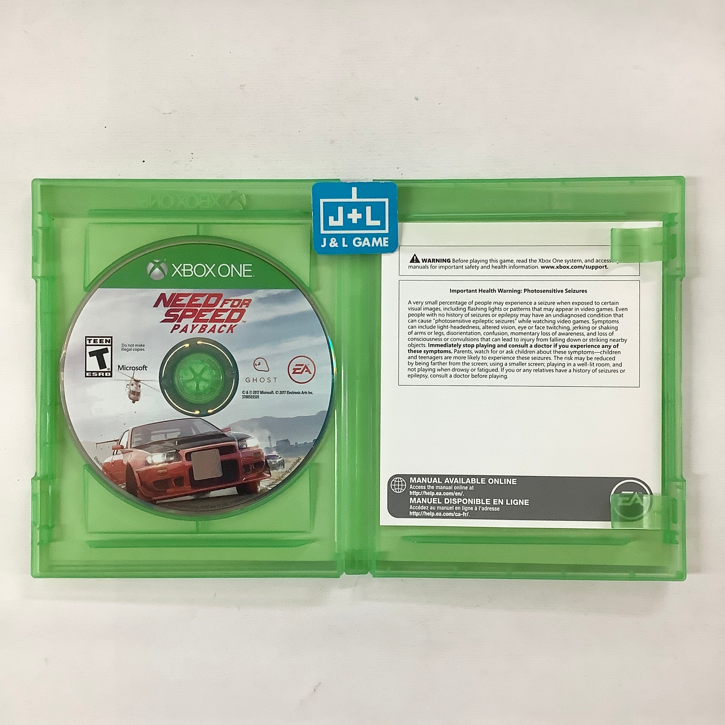 Need For Speed PayBack - (XB1) Xbox One [Pre-Owned] Video Games Electronic Arts   