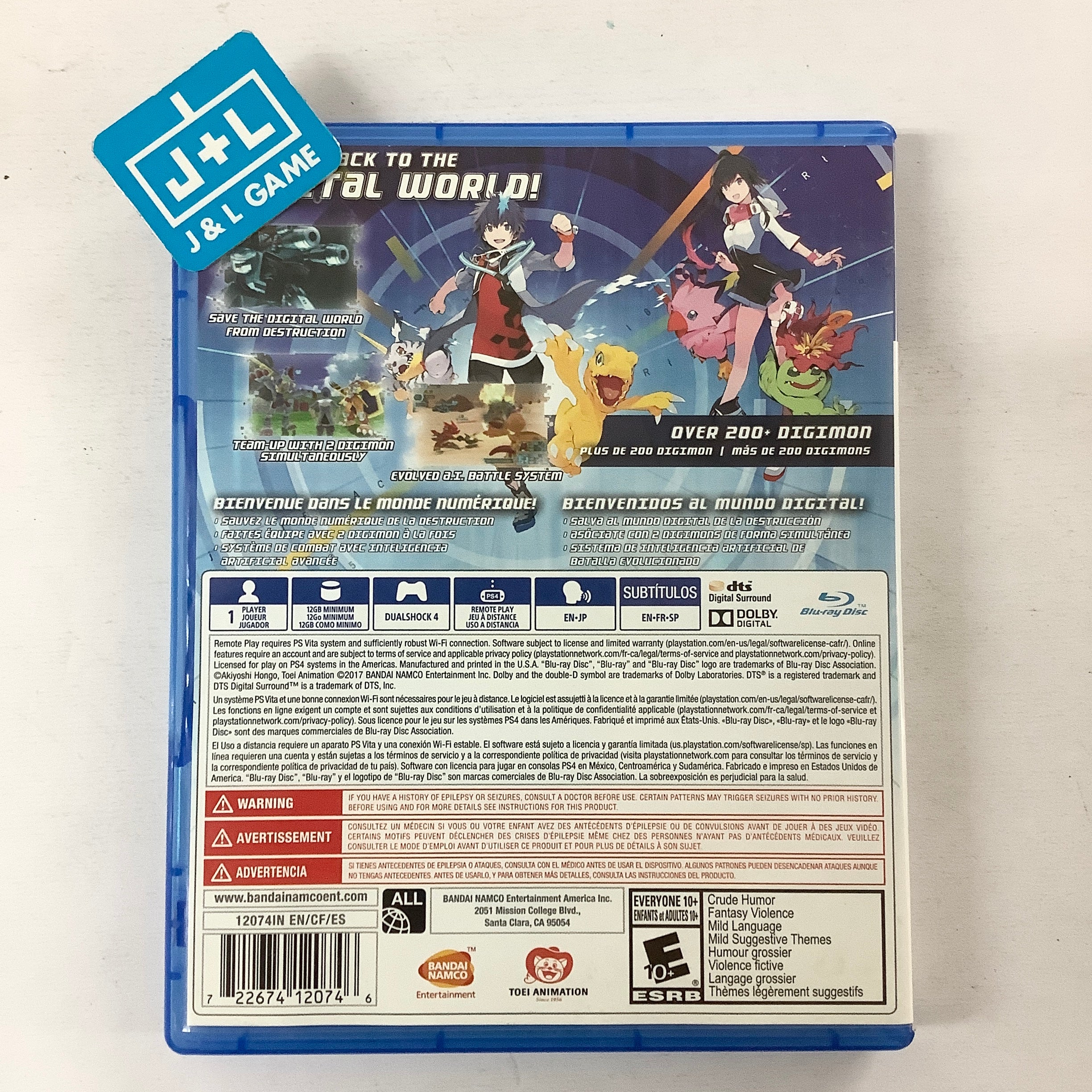 Digimon World: Next Order - (PS4) PlayStation 4 [Pre-Owned] Video Games Bandai Namco   