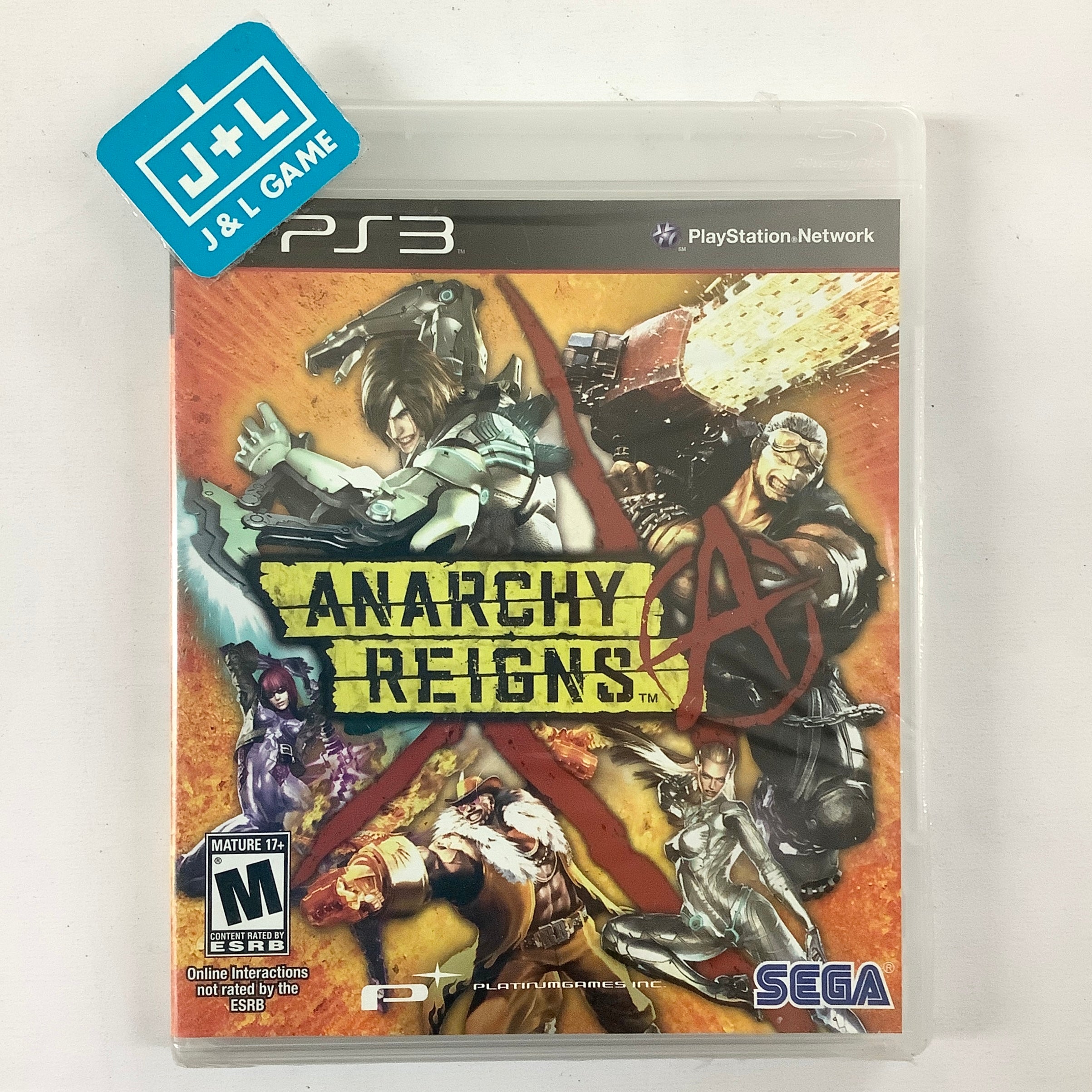 Anarchy Reigns - (PS3) PlayStation 3 Video Games Sega   