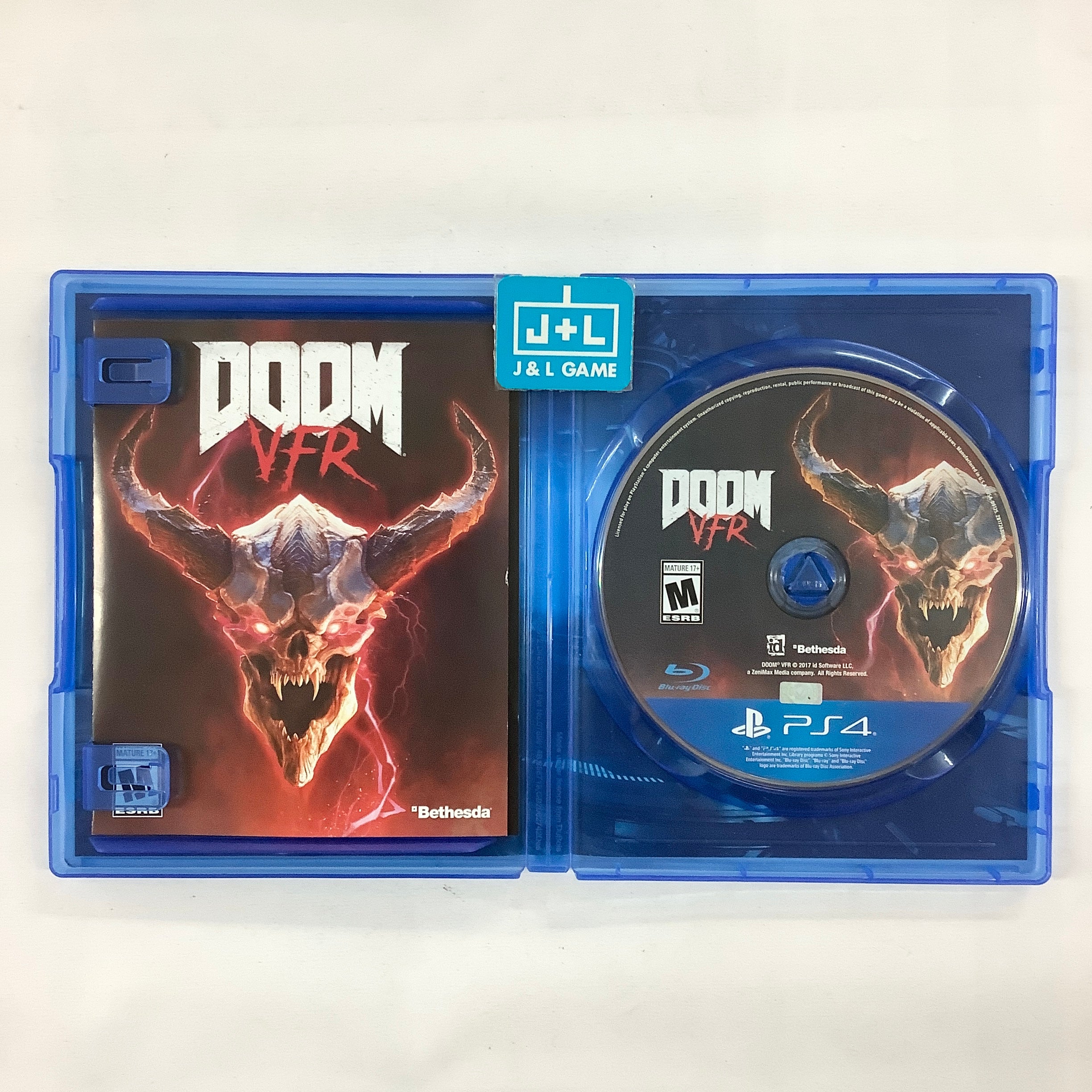 DOOM VFR (PlayStation VR) - (PS4) PlayStation 4 [Pre-Owned] Electronics Bethesda Softworks   