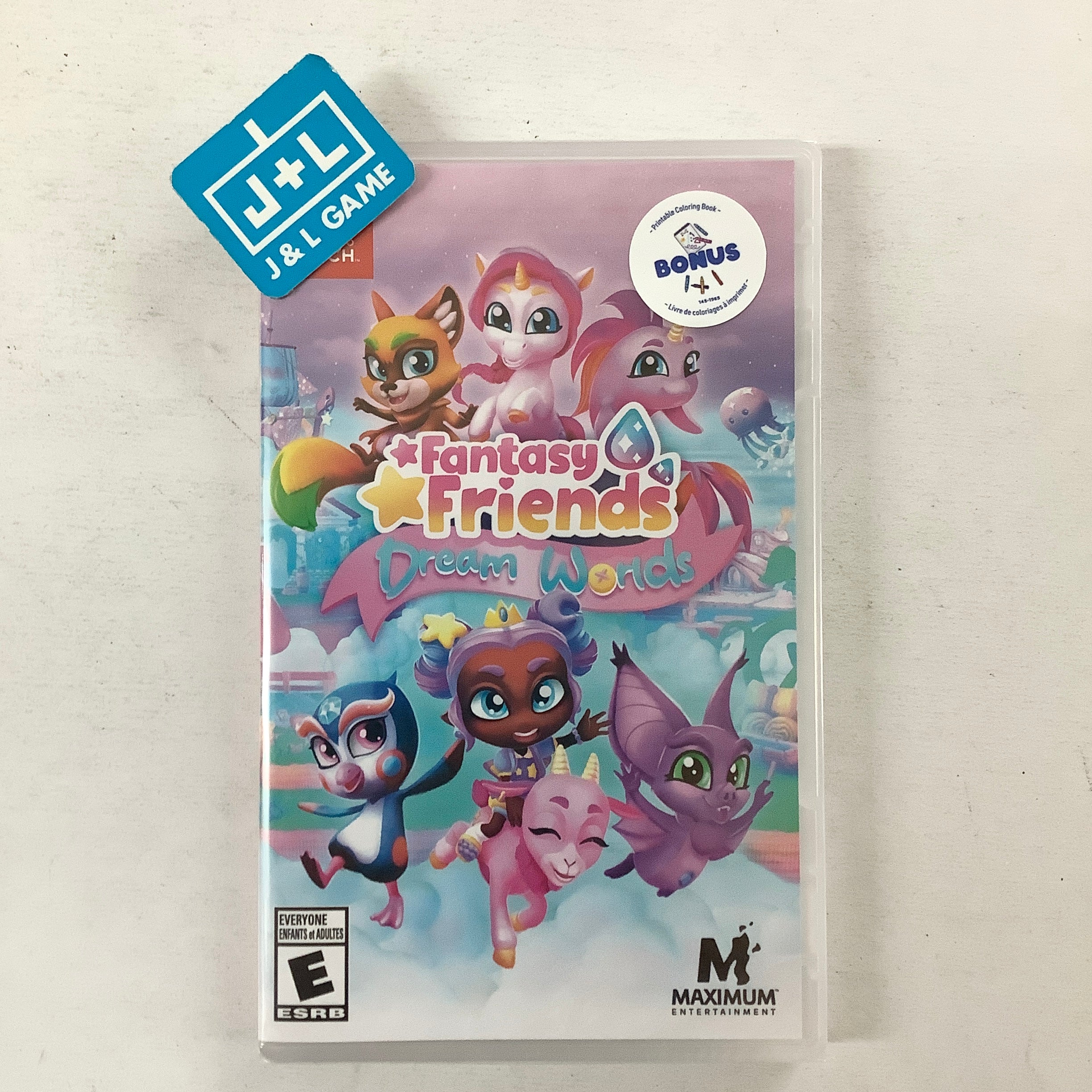 Fantasy Friends: Dream Worlds - (NSW) Nintendo Switch Video Games Maximum Entertainment   