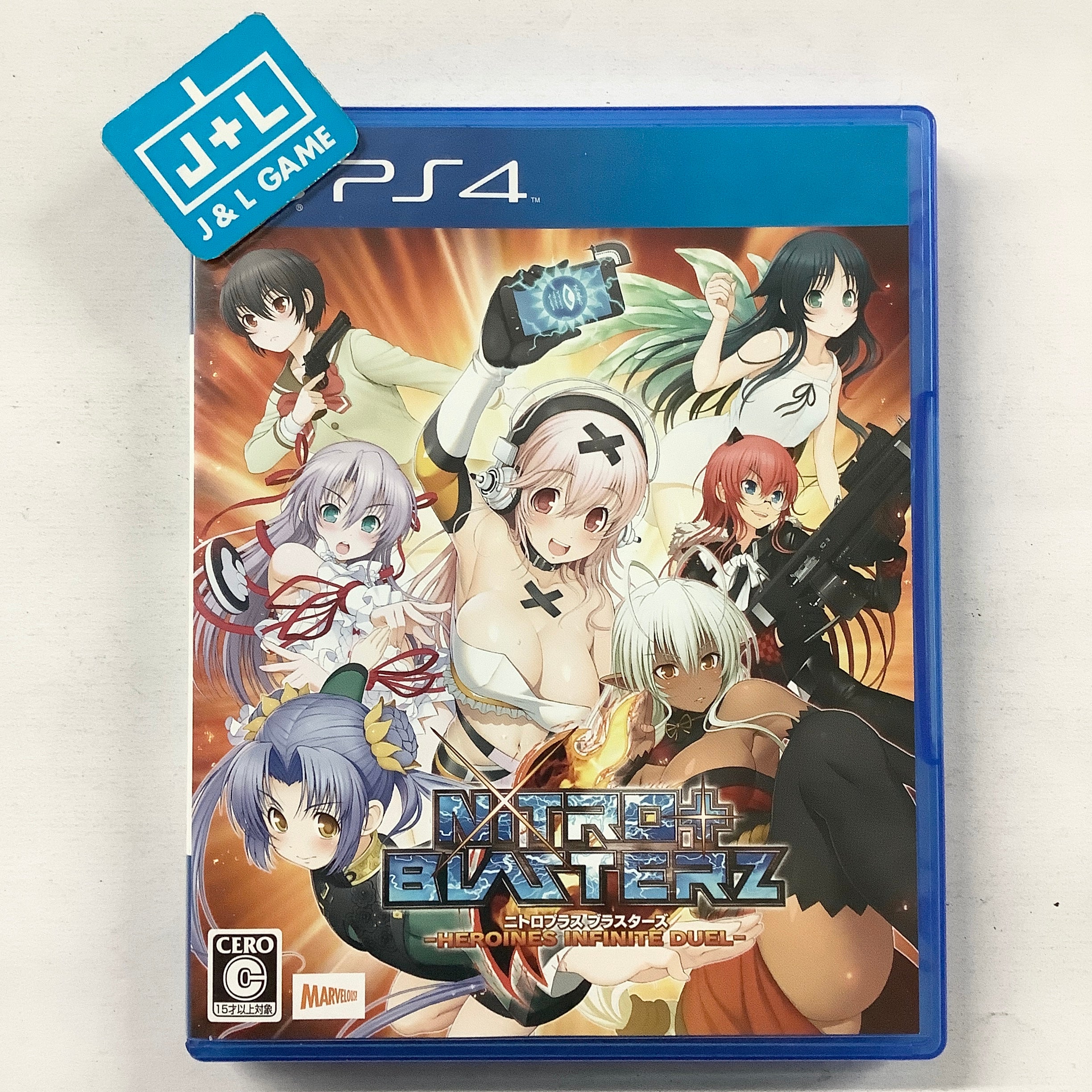 Nitroplus Blasterz: Heroines Infinite Duel - (PS4) PlayStation 4 [Pre-Owned] (Japanese Import) Video Games Marvelous Inc.   