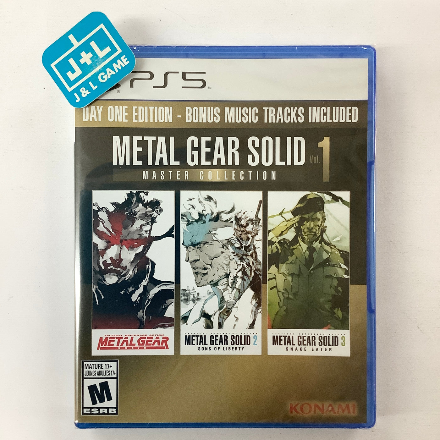 Metal Gear Solid: Master - 5 | Vol.1 Collection Game PlayStation (PS5) J&L