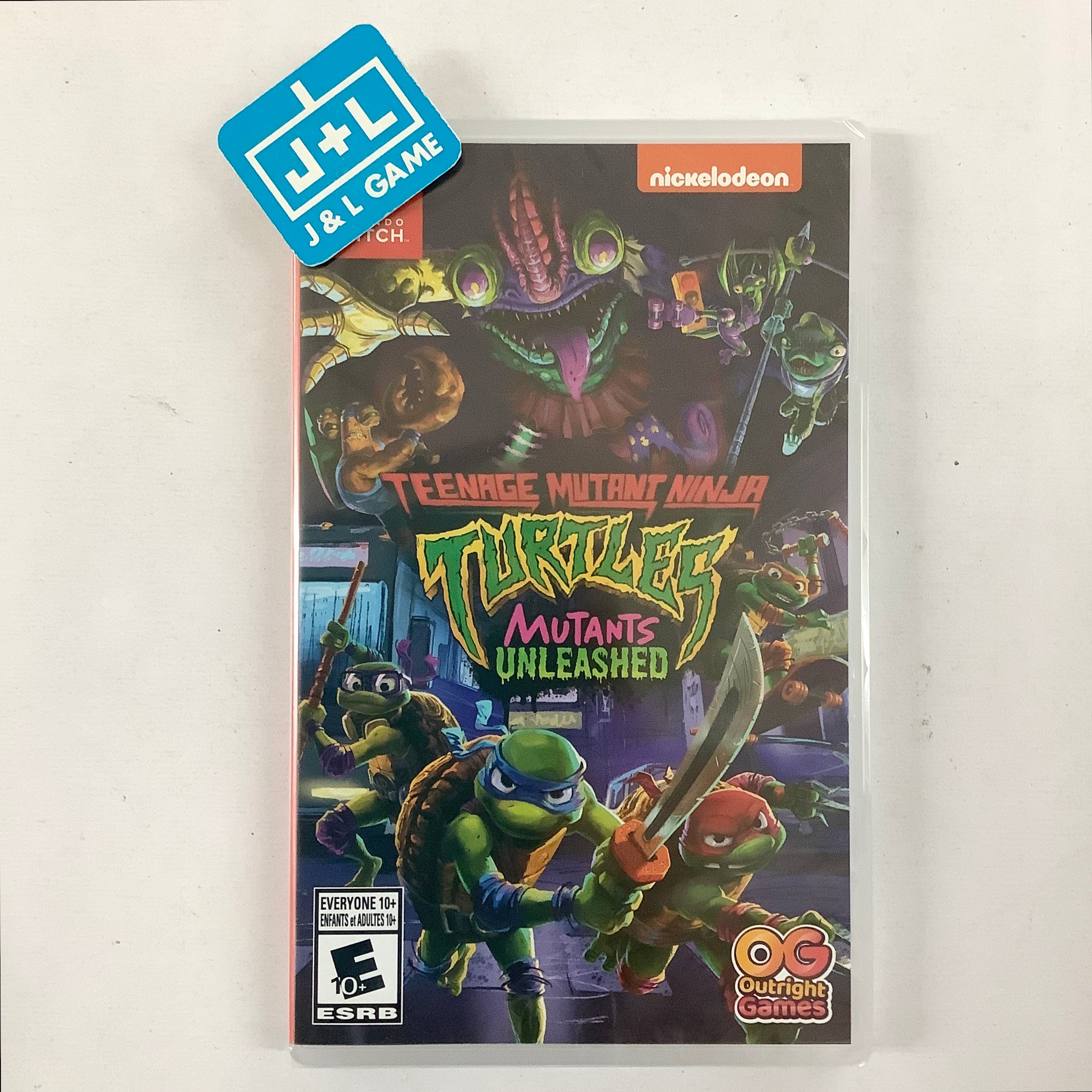 Teenage Mutant Ninja Turtles: Mutants Unleashed - (NSW) Nintendo Switch Video Games Outright Games   