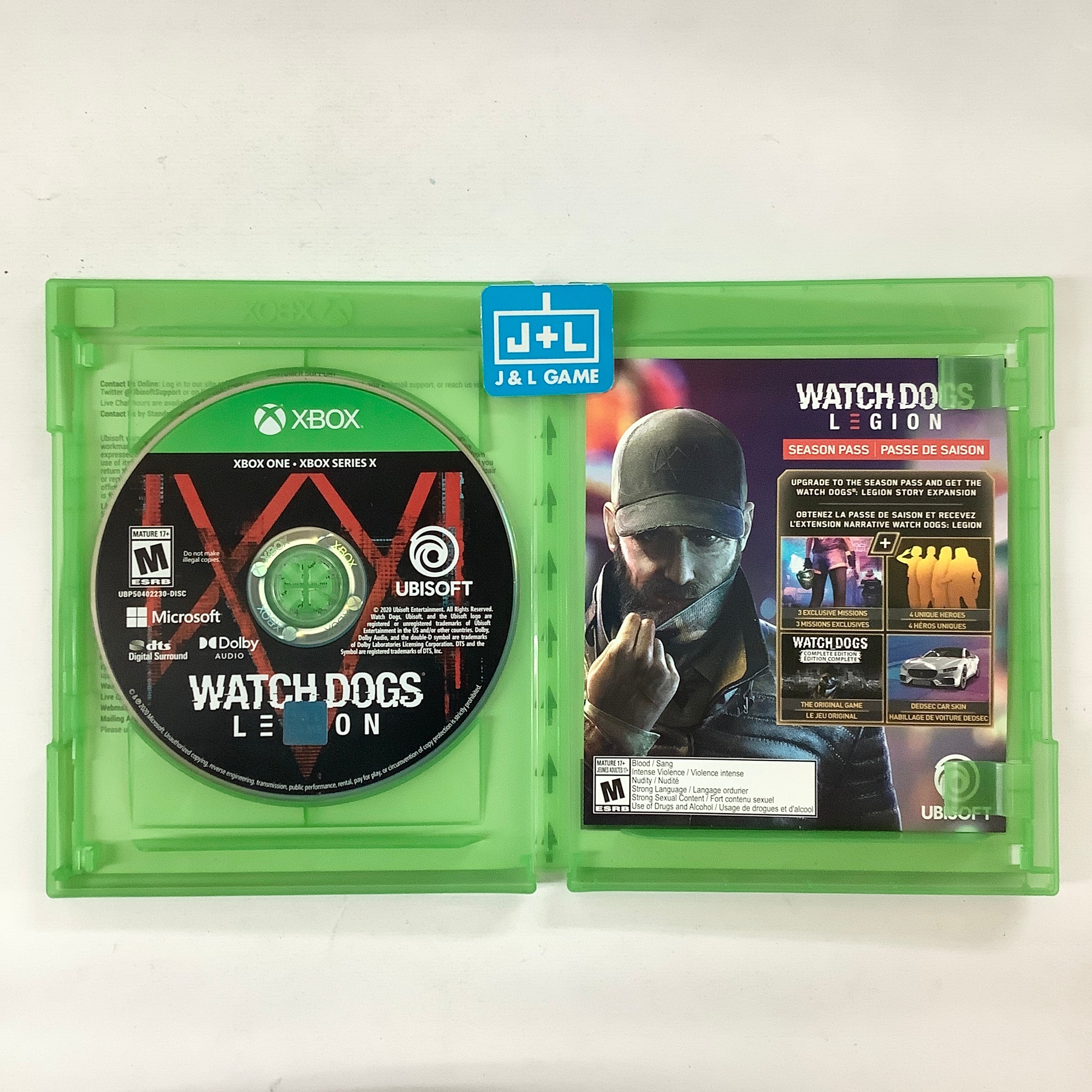 Watch Dogs: Legion - (XSX) Xbox Series X [Pre-Owned] Video Games Ubisoft   