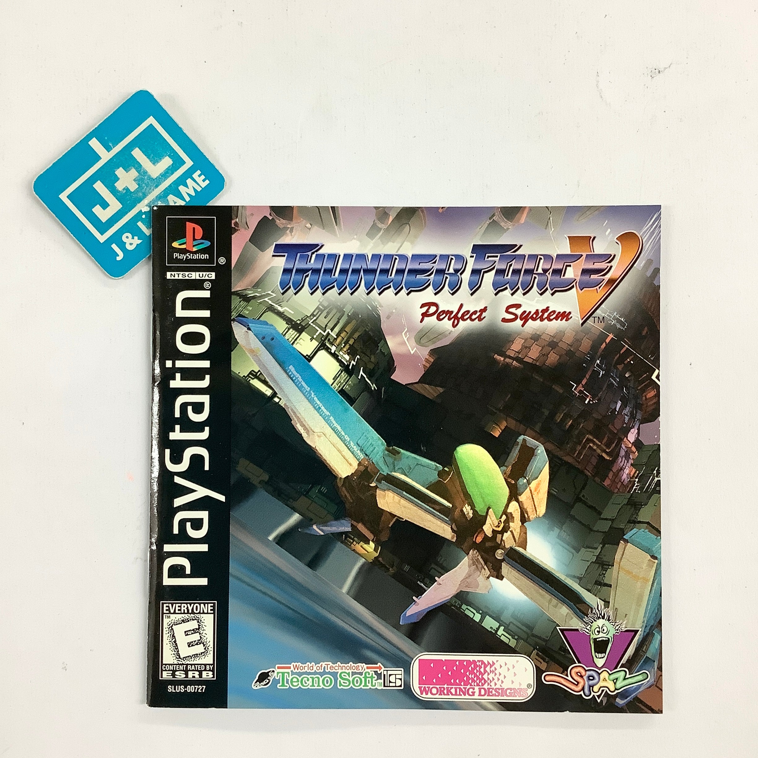 Thunder Force V: Perfect System - (PS1) PlayStation 1 [Pre-Owned]