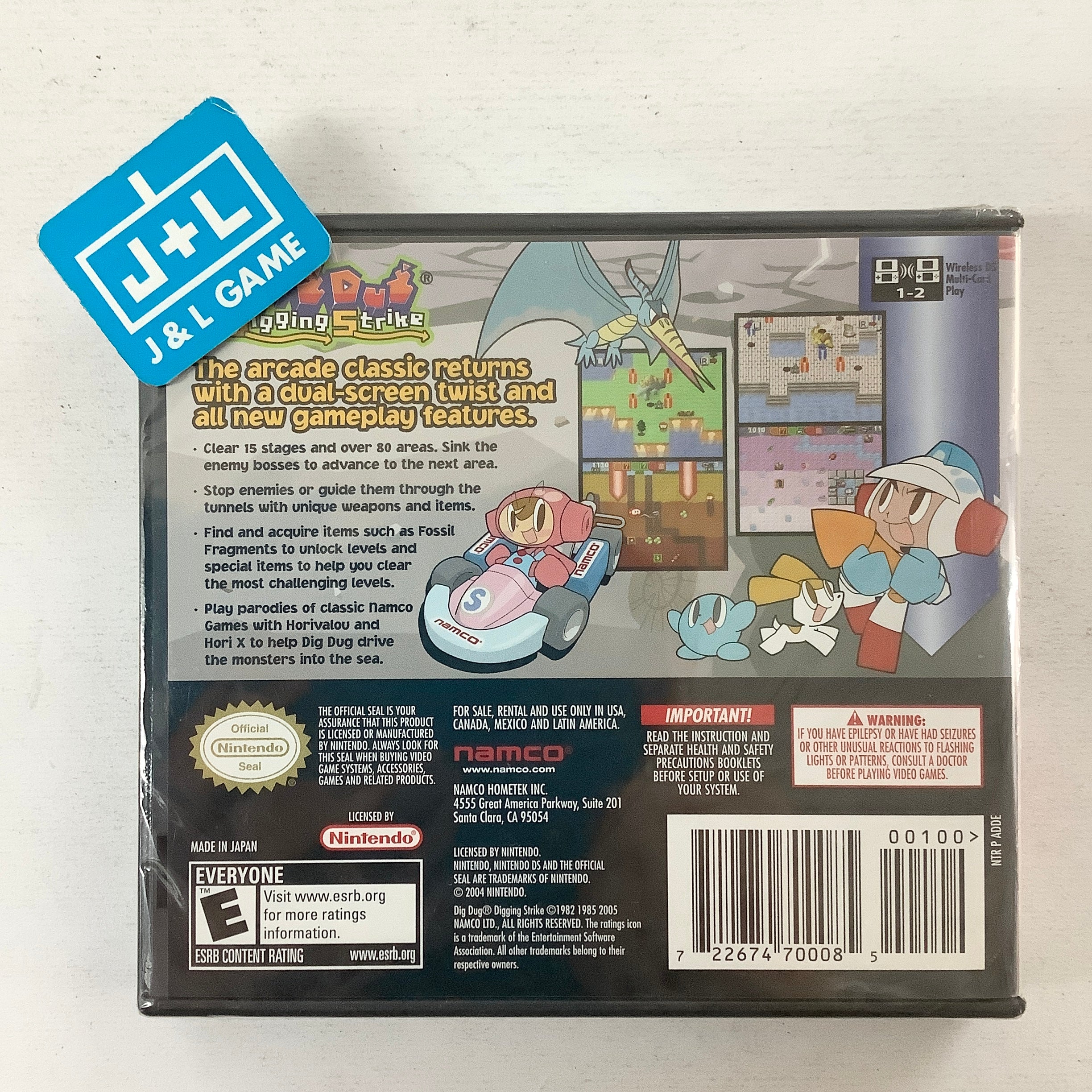 Dig Dug: Digging Strike - (NDS) Nintendo DS Video Games Namco   