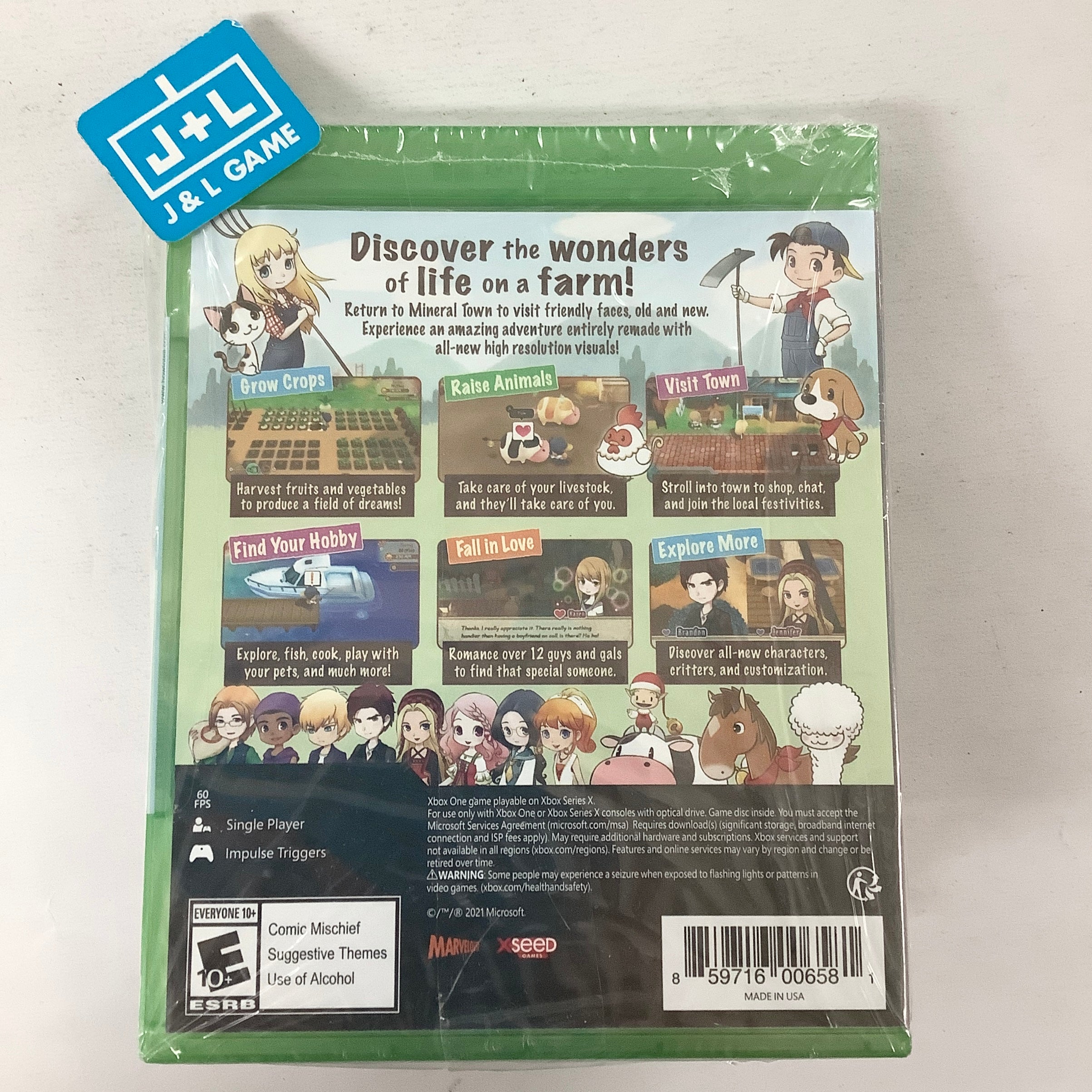 Story of Seasons: Friends of Mineral Town - (XSX) Xbox Series X Video Games XSEED Games   