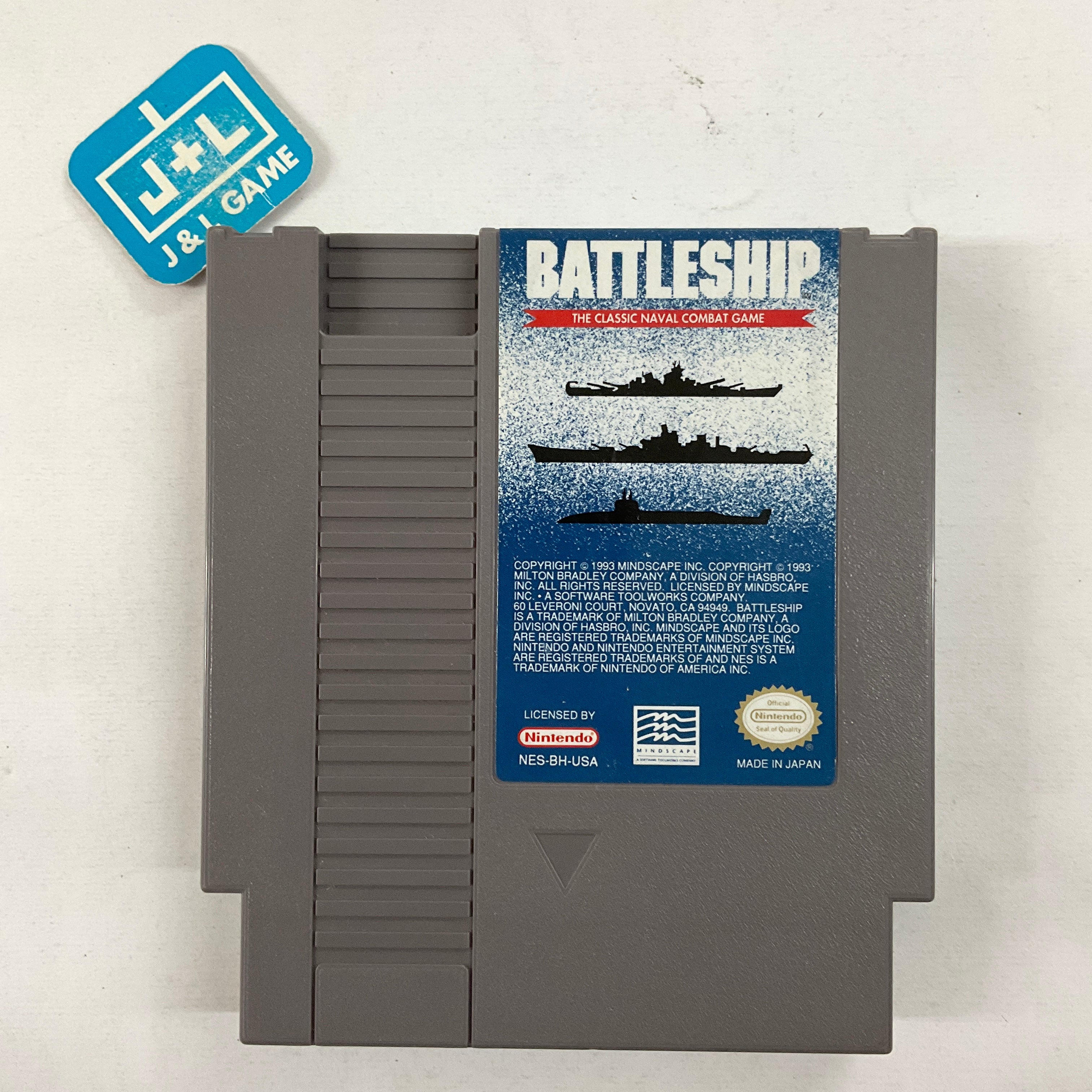 Battleship - (NES) Nintendo Entertainment System  [Pre-Owned] Video Games Mindscape   