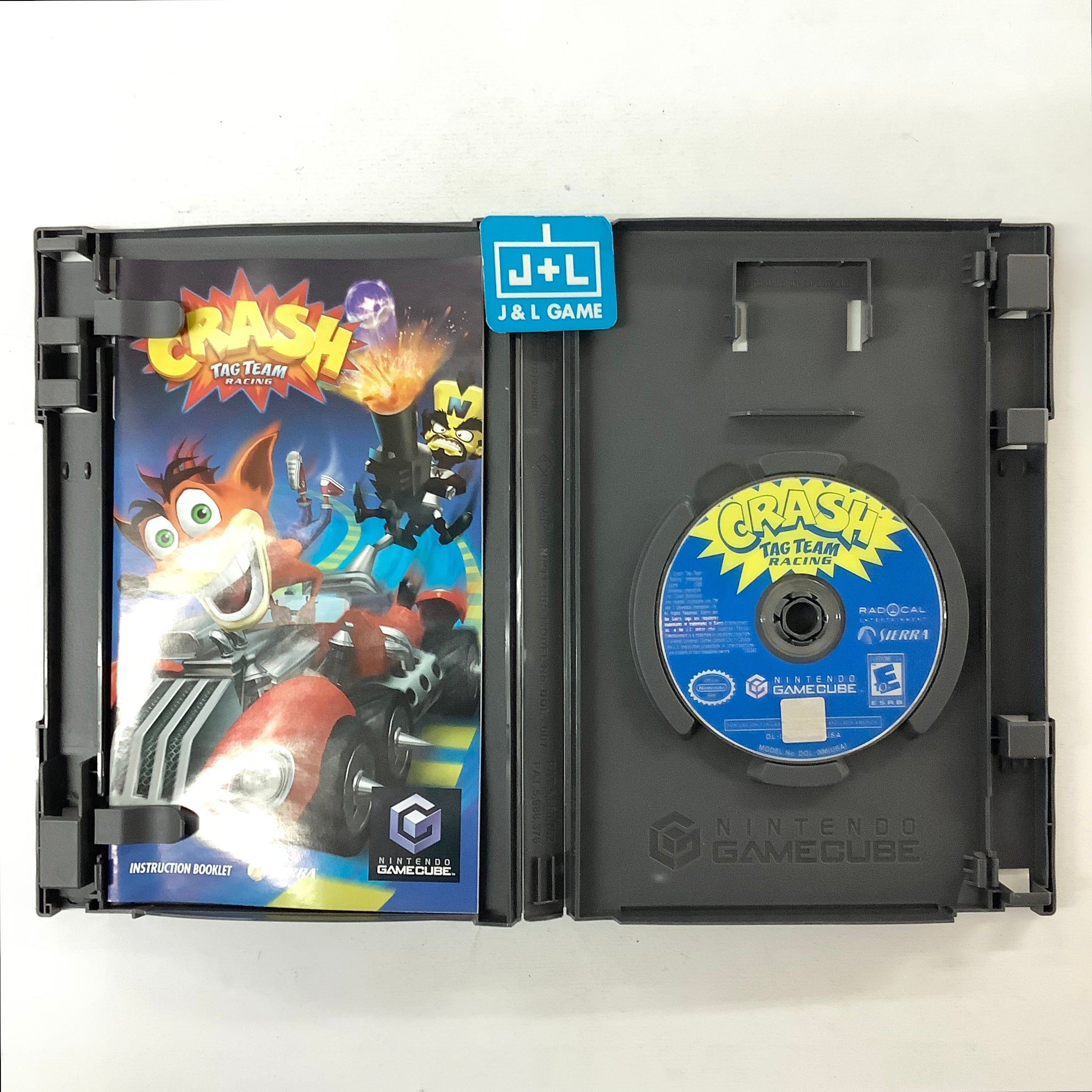 Crash Tag Team Racing - (GC) Gamecube [Pre-Owned] Video Games Vivendi Universal   