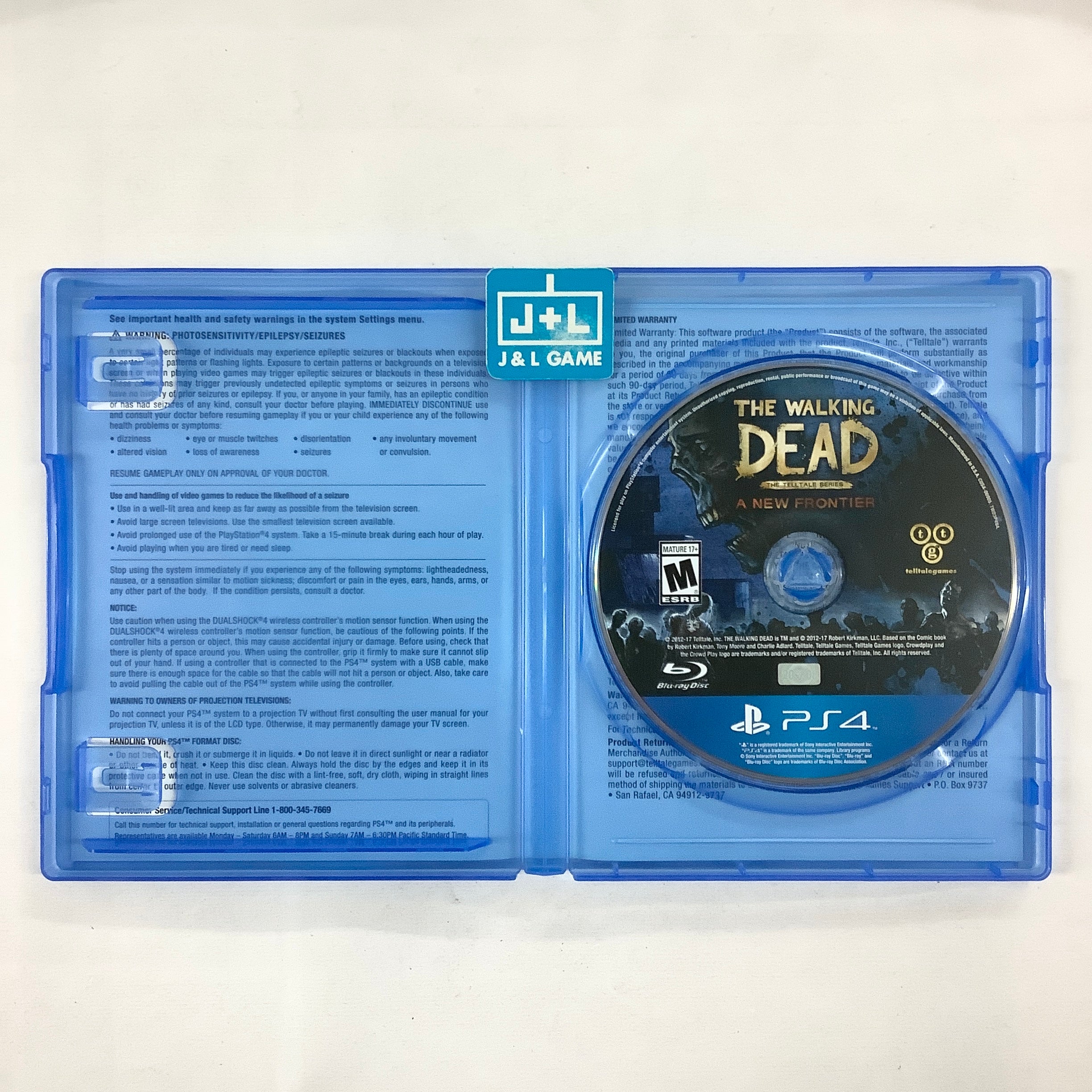 The Walking Dead: The Telltale Series - A New Frontier - (PS4) PlayStation 4 [Pre-Owned] Video Games Warner Bros. Interactive Entertainment