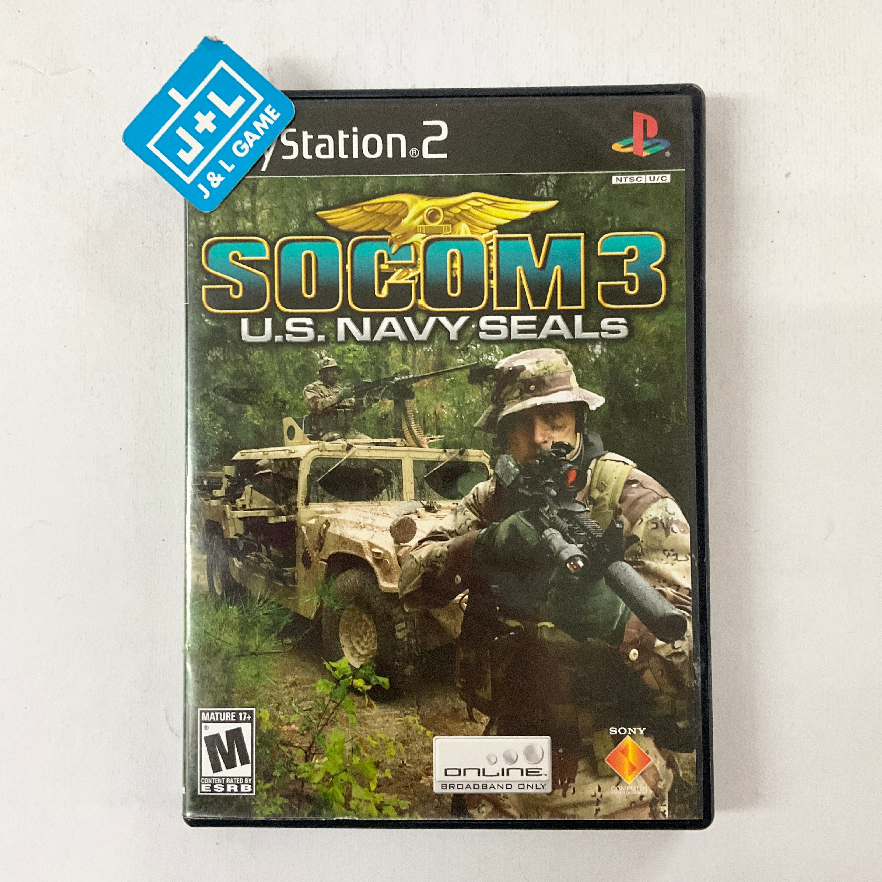 SOCOM 3: U.S. Navy SEALs - (PS2) PlayStation 2 [Pre-Owned] Video Games SCEA